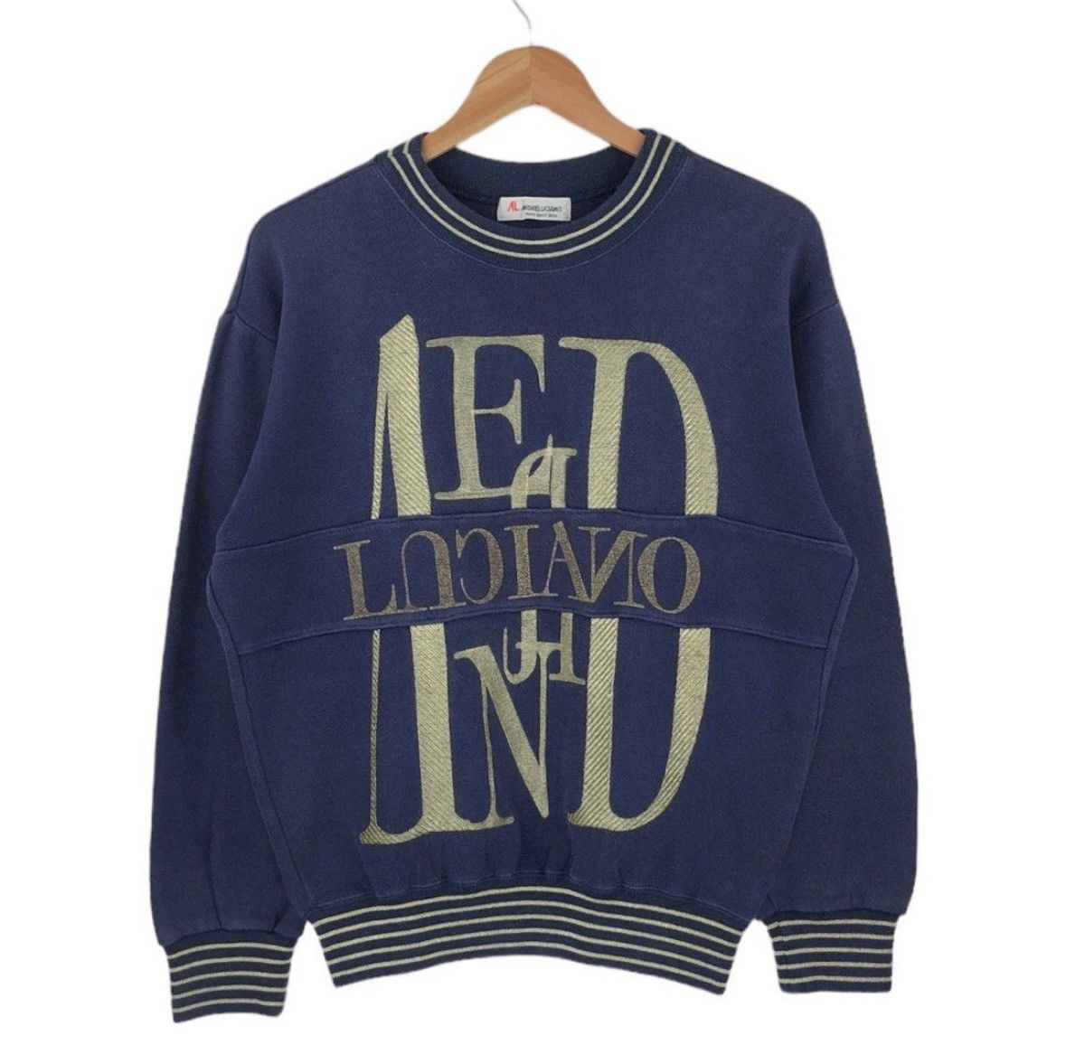 Andreluciano × Vintage Andreluciano big spellout sweatshirt Size US M / EU 48-50 / 2 - 2 Thumbnail