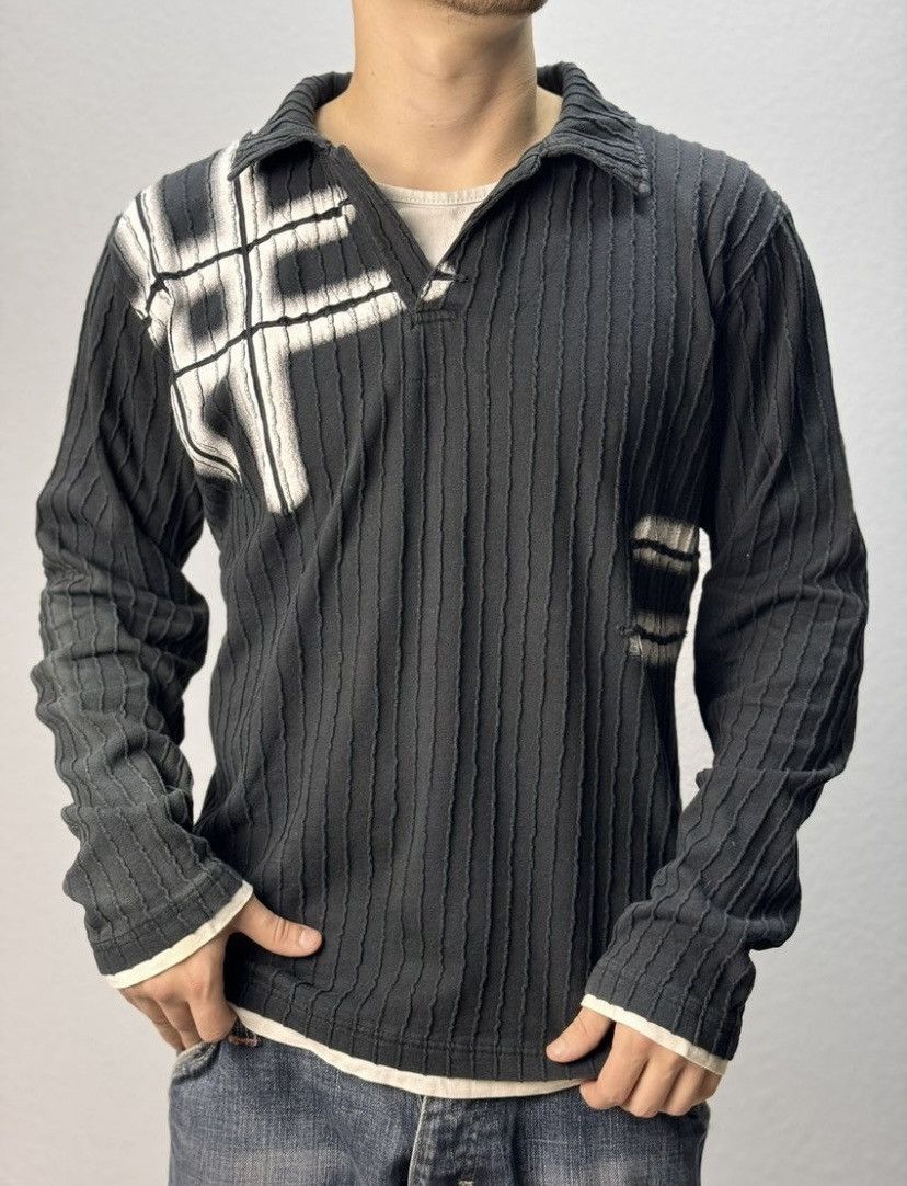 Vintage Sweater Avantgarde Vintage Gothic Size US L / EU 52-54 / 3 - 4 Thumbnail