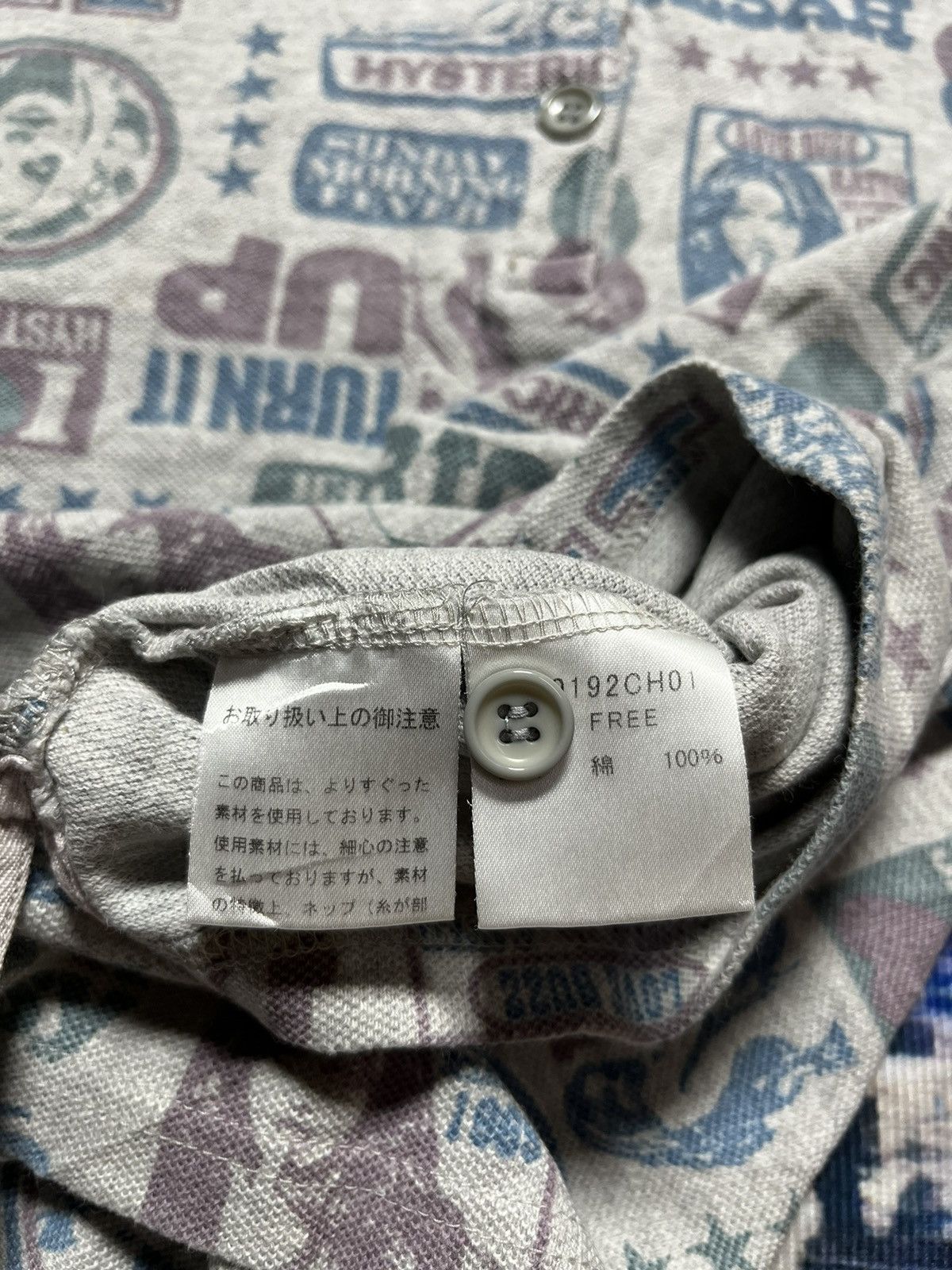 Hysteric Glamour RARE Hysteric Glamour Full Print Polo Tees Japan 🇯🇵 Size M / US 6-8 / IT 42-44 - 9 Thumbnail
