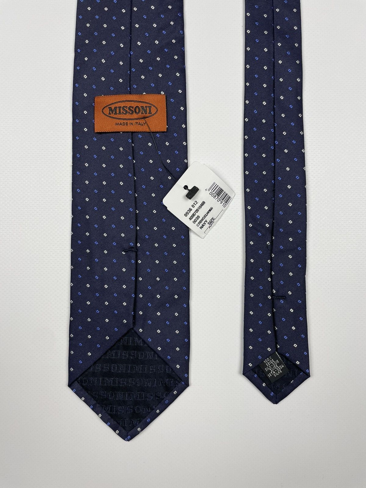 Missoni Missoni 100% silk Tie made in Italy Size ONE SIZE - 4 Thumbnail