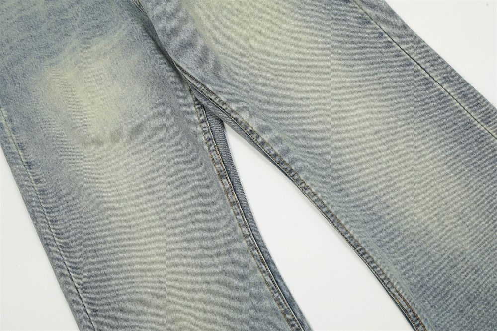 Jean Punk vintage washed distressed bootcut jeans Size US 32 / EU 48 - 6 Thumbnail
