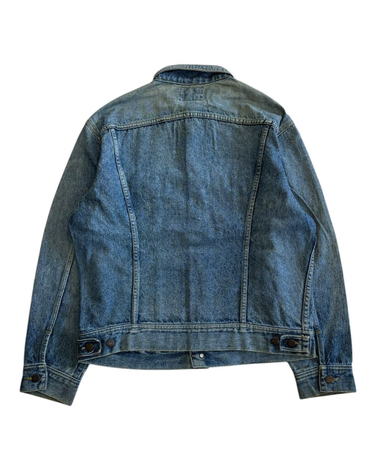 Lee RARE🔥VINTAGE 80s LEE ACID WASH DENIM TRUCKER JACKET Size US M / EU 48-50 / 2 - 3 Thumbnail