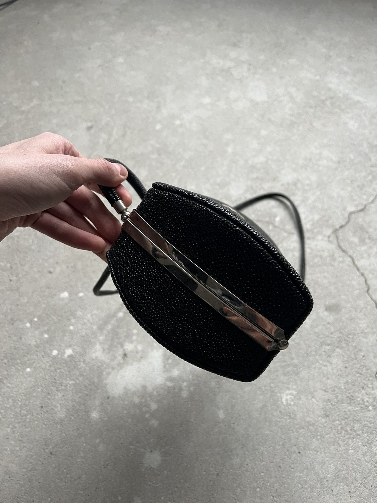 Versace × Vintage Rare Vintage Antique G.Versace hand bag 70s Italy Size ONE SIZE - 8 Thumbnail