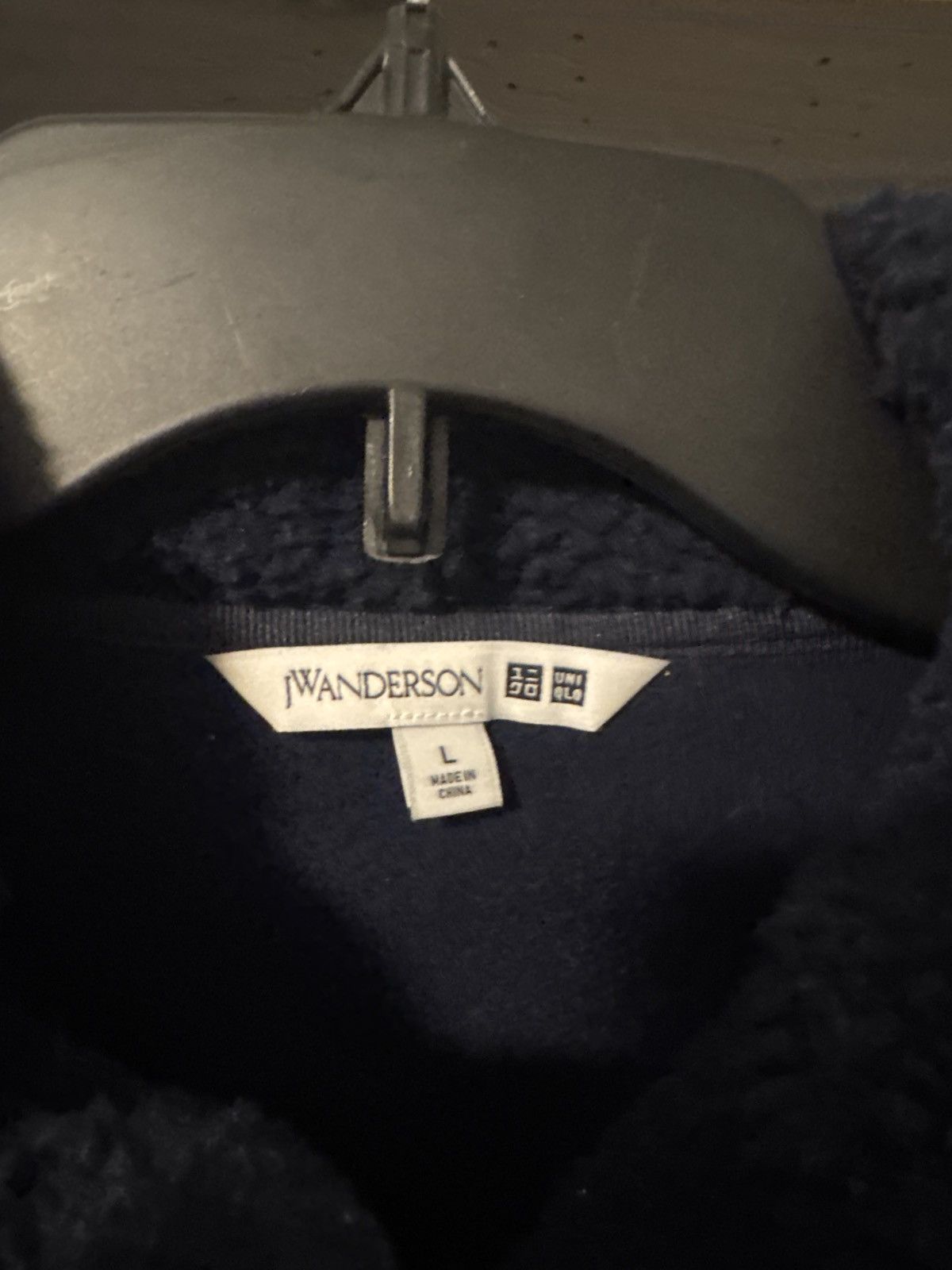 JW Anderson × Uniqlo Sherpa Fleece Zip-up Jacket Size US L / EU 52-54 / 3 - 3 Thumbnail