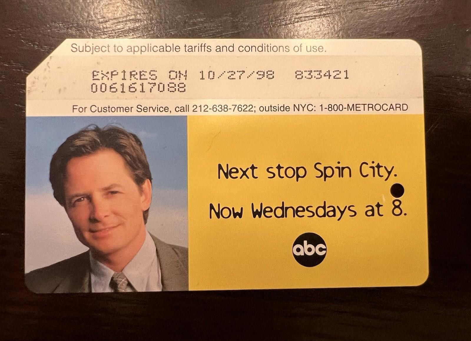 Other NYC Rare 1999 Dharma Greg MetroCard 12/31/99 Y2K Collectible Size ONE SIZE - 4 Thumbnail
