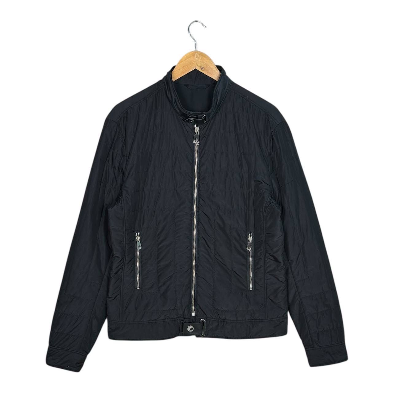 Versace Gianni Versace Black Single Rider Bomber Jacket Size US M / EU 48-50 / 2 - 1 Thumbnail