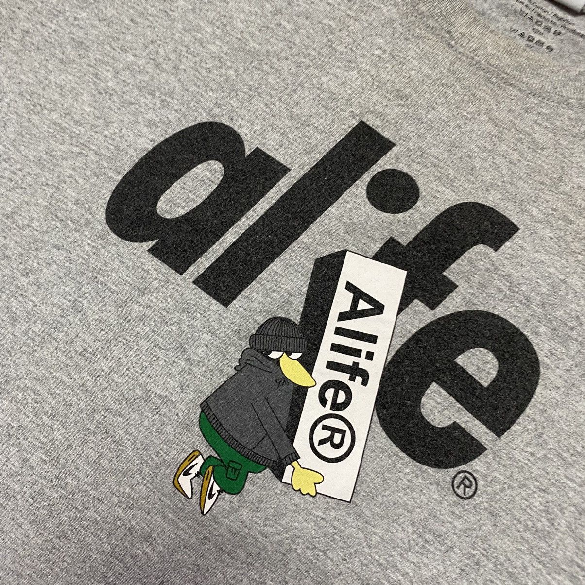 Alife Designer Alife Big Logo luxury streetwear rare tee Size US L / EU 52-54 / 3 - 3 Thumbnail