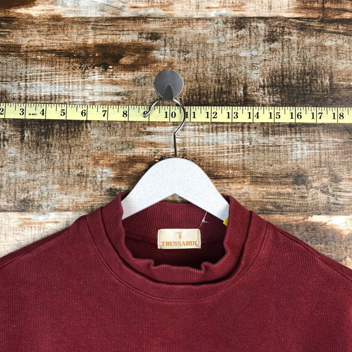 Homespun Knitwear Trussardi vintage Red Knitwear #A1386 Size US S / EU 44-46 / 1 - 4 Thumbnail