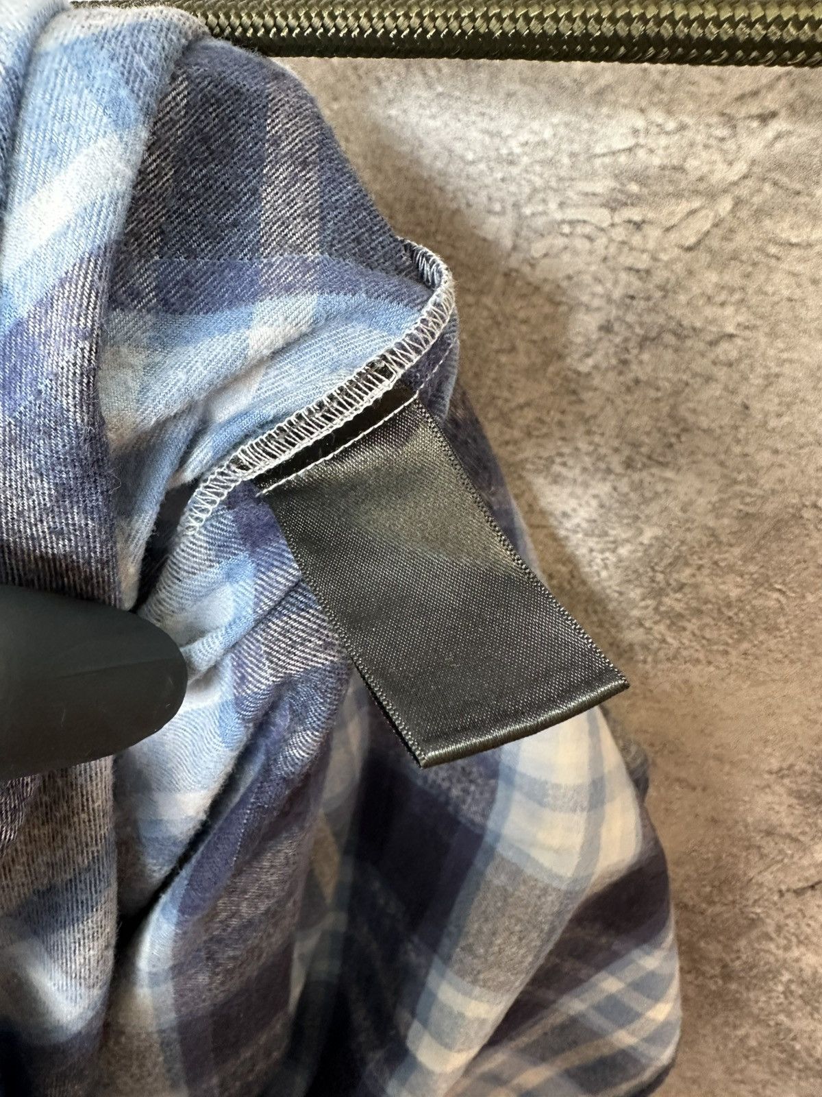 Oliver Sweeney Oliver Sweeney Censo Brushed Cotton Check Shirt Button Up Size US XL / EU 56 / 4 - 14 Thumbnail