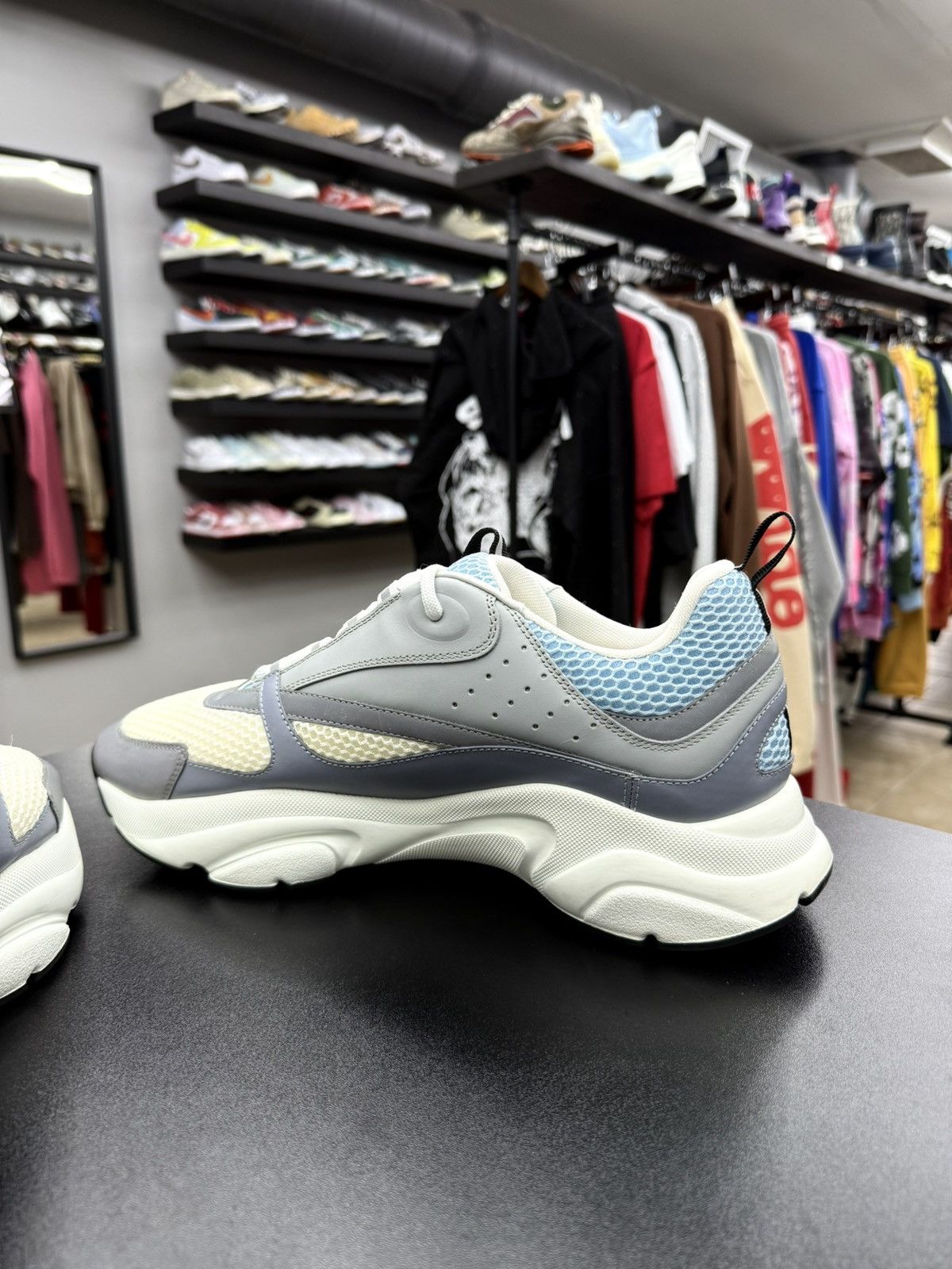 Dior AUTHENTIC Dior B22 Blue Silver White Size 47 / 14 US Size US 14 / EU 47 - 10 Thumbnail