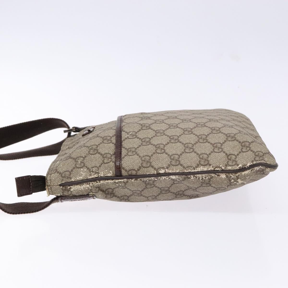 Gucci GUCCI GG Supreme Shoulder Bag Pvc Beige Gold Size ONE SIZE - 5 Thumbnail