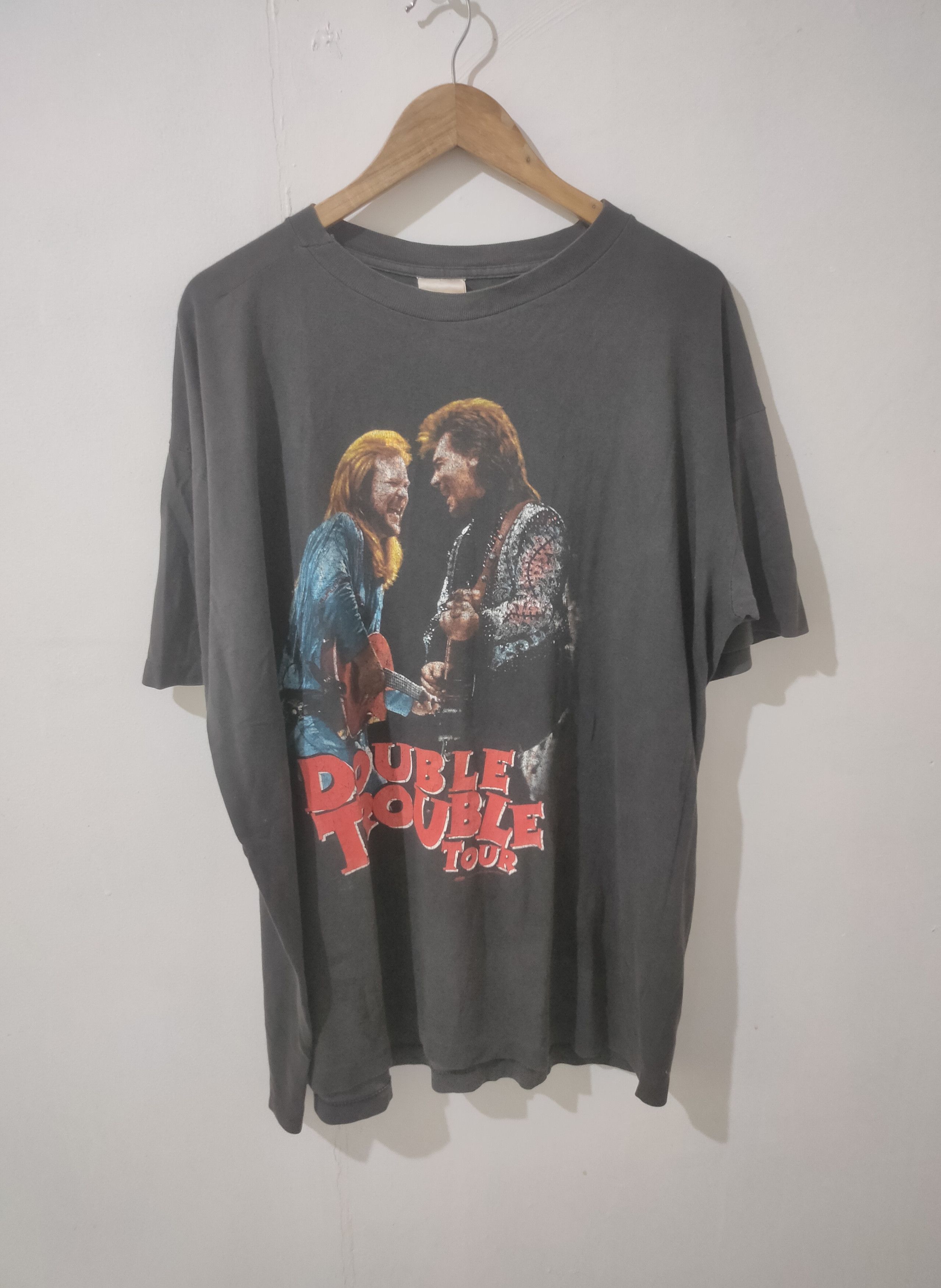 Vintage Rare 1996 Vintage Slayer Double Trouble Test Print Size US XL / EU 56 / 4 - 2 Thumbnail
