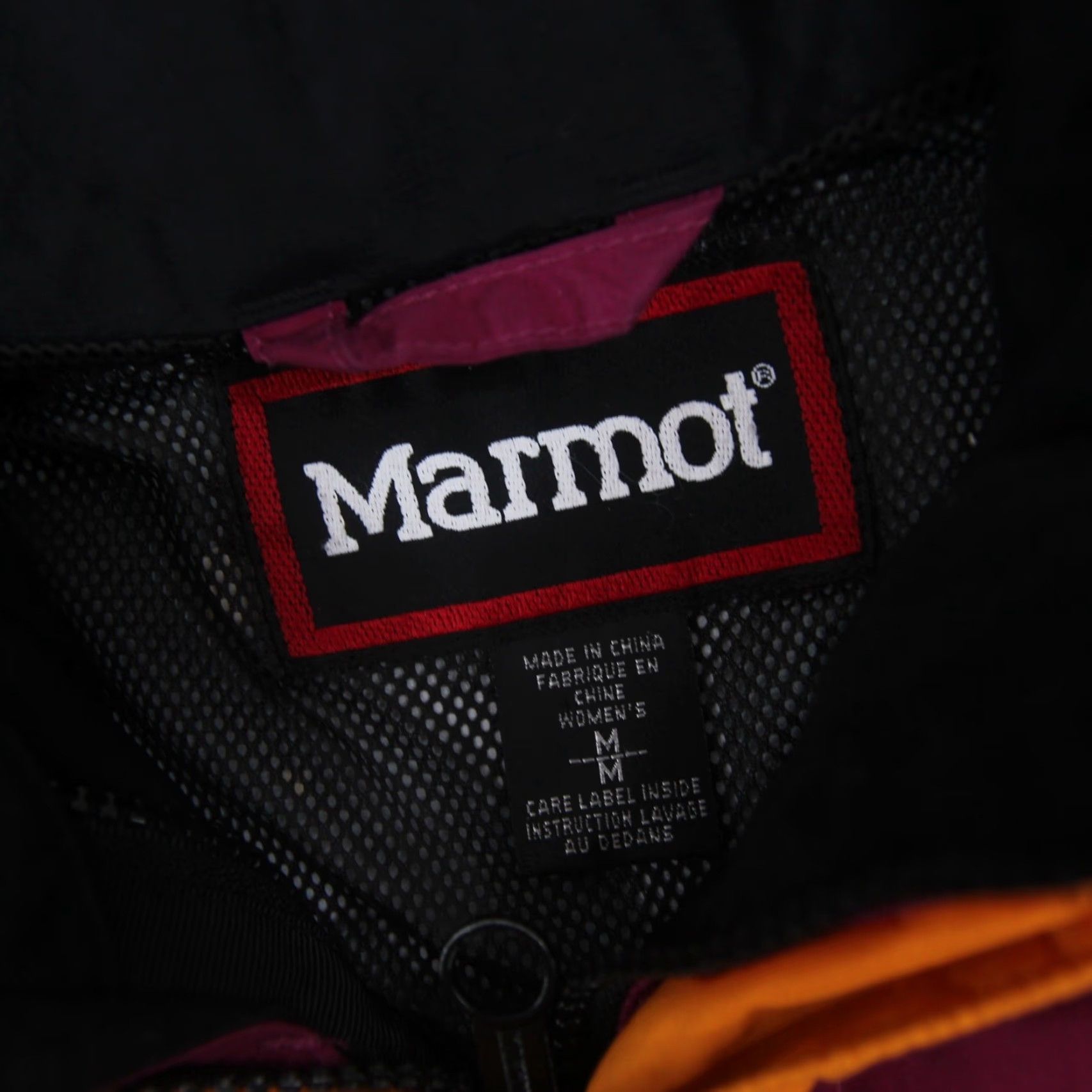 Marmot VINTAGE Marmot Womens Medium Mountain Jacket Purple Jacket Womens Medium Purple Marmot Vintage Mountain Jacket Adventure Women Size M / US 6-8 / IT 42-44 - 4 Thumbnail