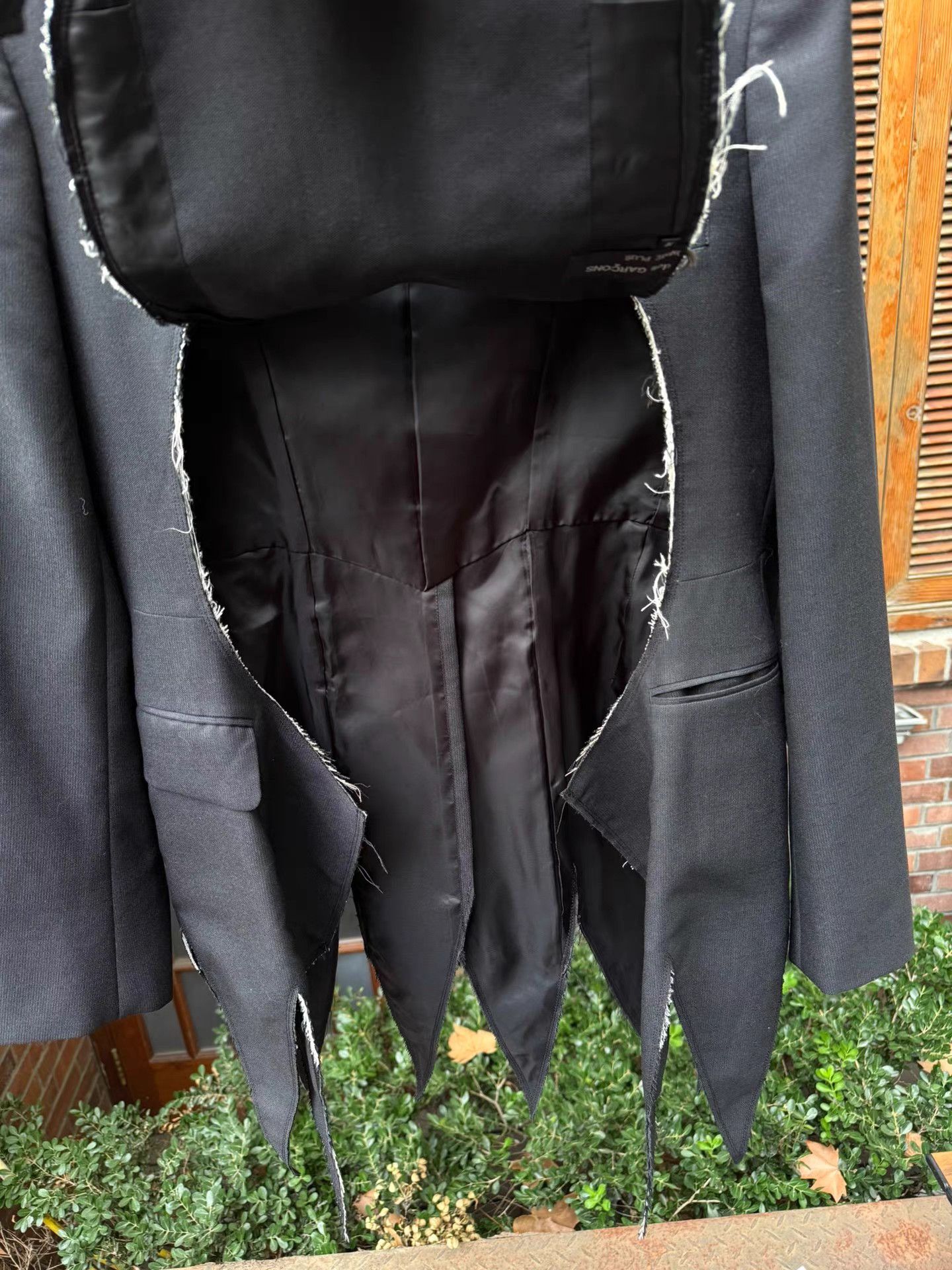 Comme des Garcons Homme Plus CDG Homme Plus 23SS Round Neck Wool Jacket K20 Size US M / EU 48-50 / 2 - 6 Thumbnail
