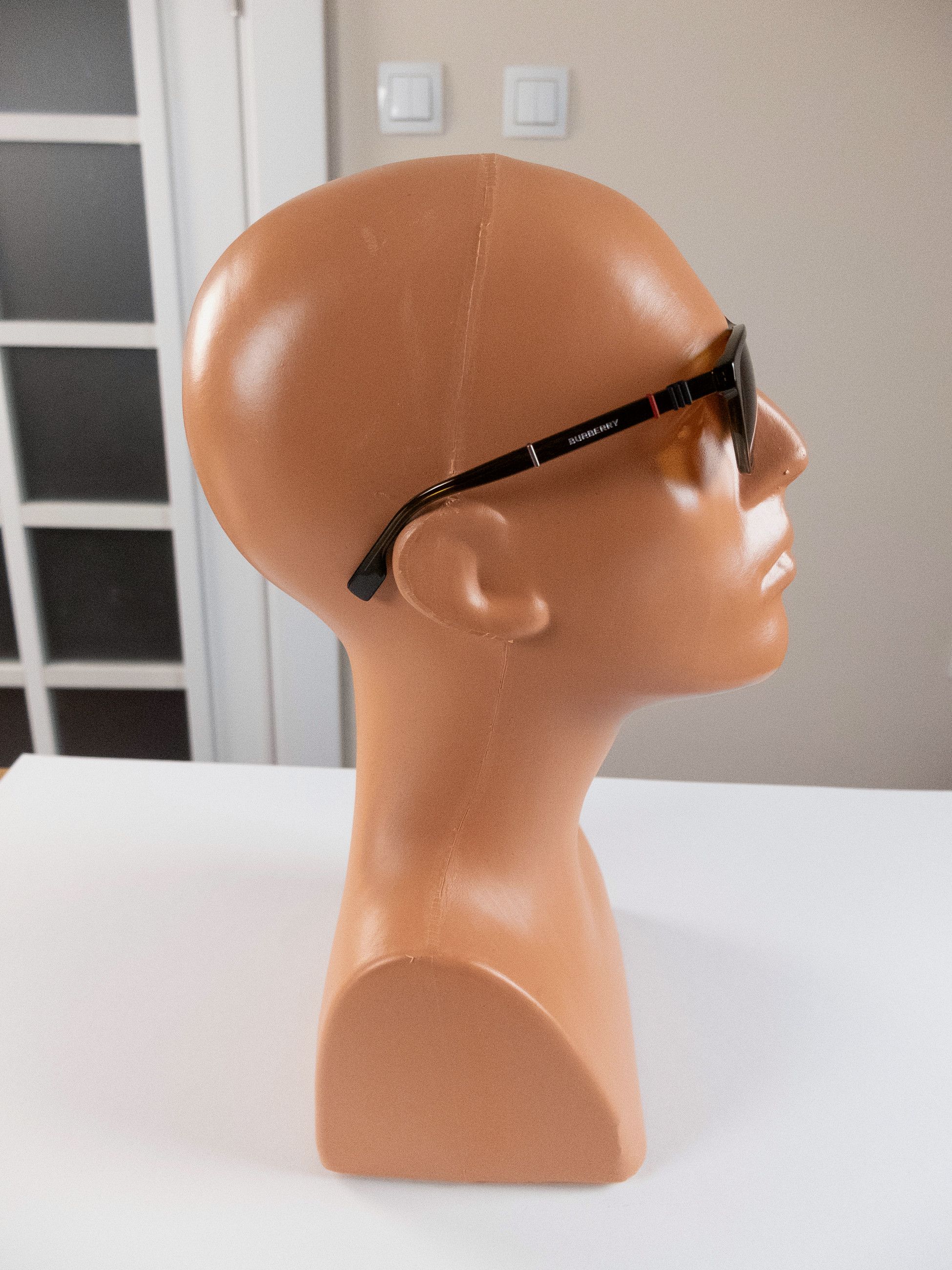 Burberry BURBERRY olive green acetate oval sunglasses Size ONE SIZE - 12 Thumbnail