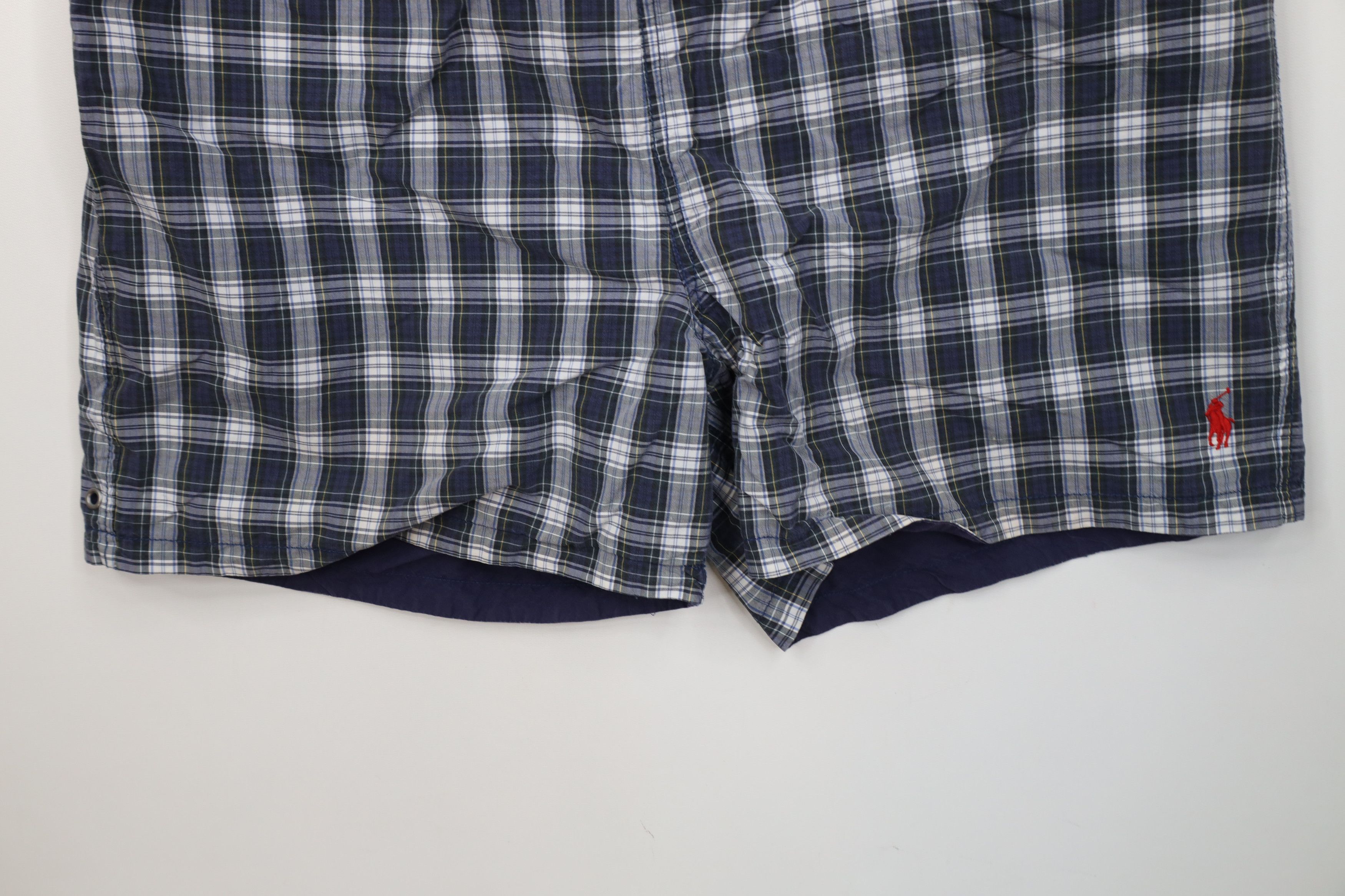 Ralph Lauren Vintage 90s Ralph Lauren Reversible Above Shorts Swim Trunks Size US 34 / EU 50 - 14 Thumbnail