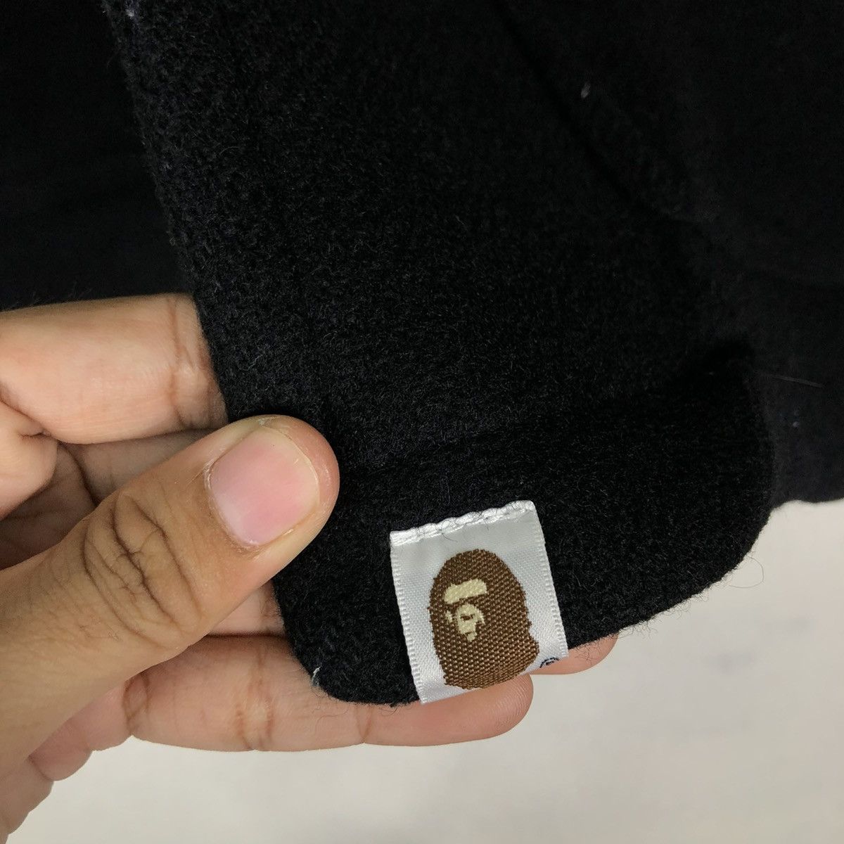 Bape 🔥VINTAGE WOOL A BATHING APE IN LUKEWARM WATER SPELL OUT Size US S / EU 44-46 / 1 - 19 Thumbnail