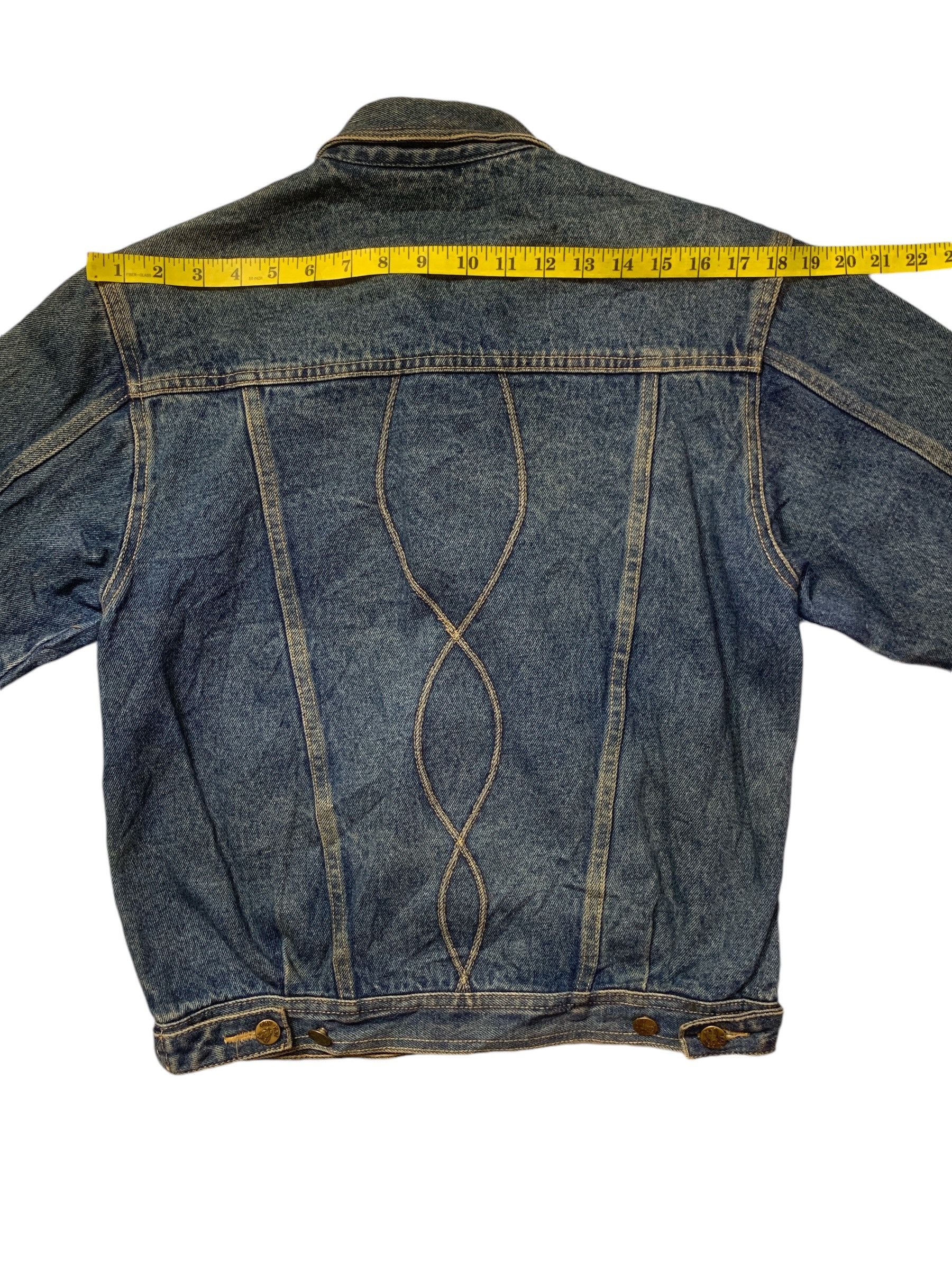 Japanese Brand Rare Design Vintage Used By Pinpai Denim Jackets Size S / US 4 / IT 40 - 10 Thumbnail