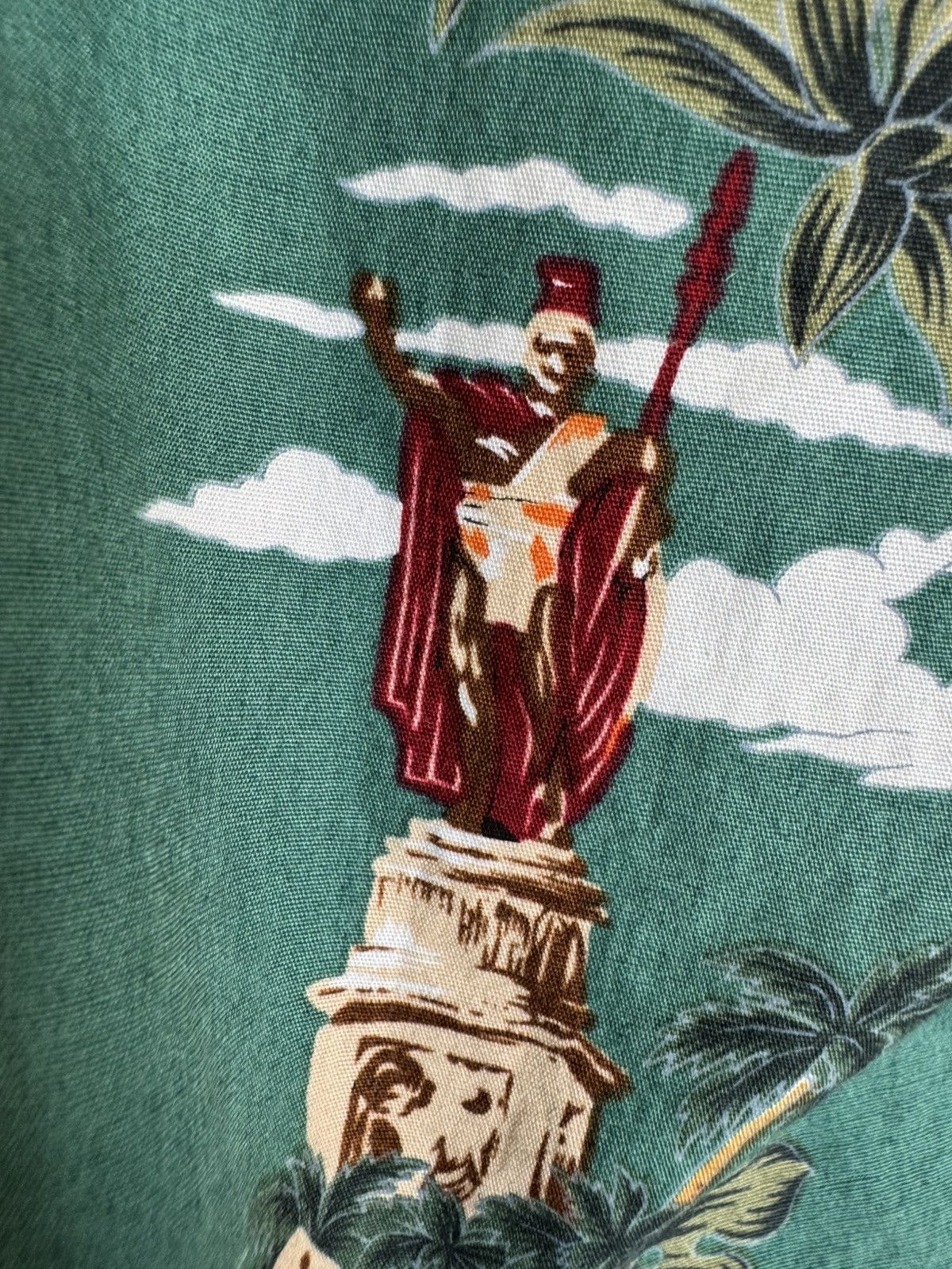 Other Bishop St. Apparel 90s women small green button up Hawaii Size S / US 4 / IT 40 - 6 Thumbnail