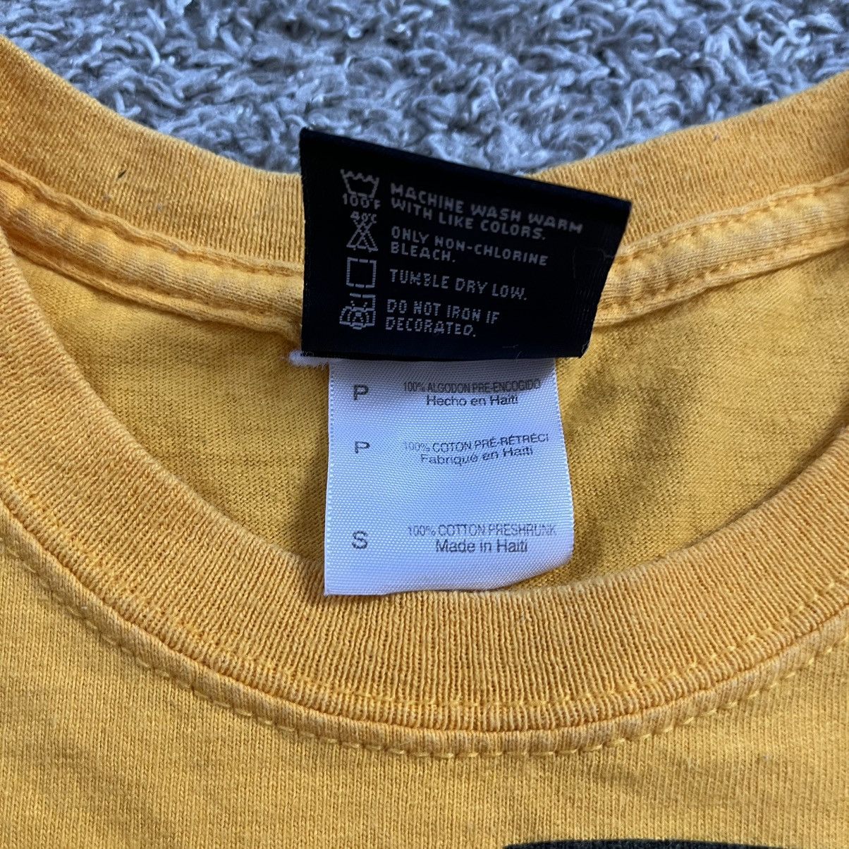 Wu-Tang Clan 🔴Wu-Tang Shirt Size Small CREAM Yellow WuTang Rza Gza Size US S / EU 44-46 / 1 - 4 Thumbnail