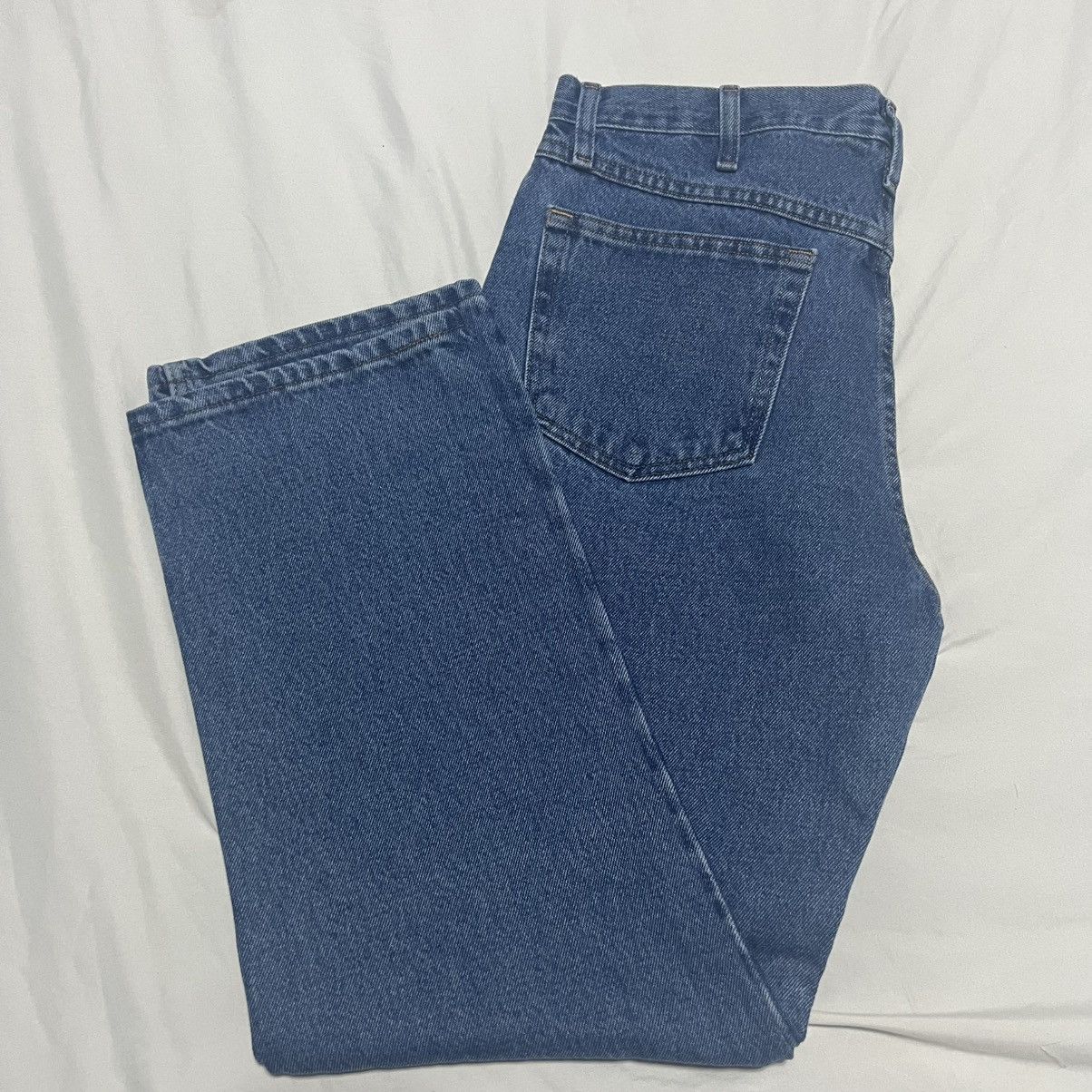 Designer × Rustler × Wrangler Rustler Heavyweight Denim Jeans – Regular Fit Straight Leg Size US 34 / EU 50 - 4 Thumbnail