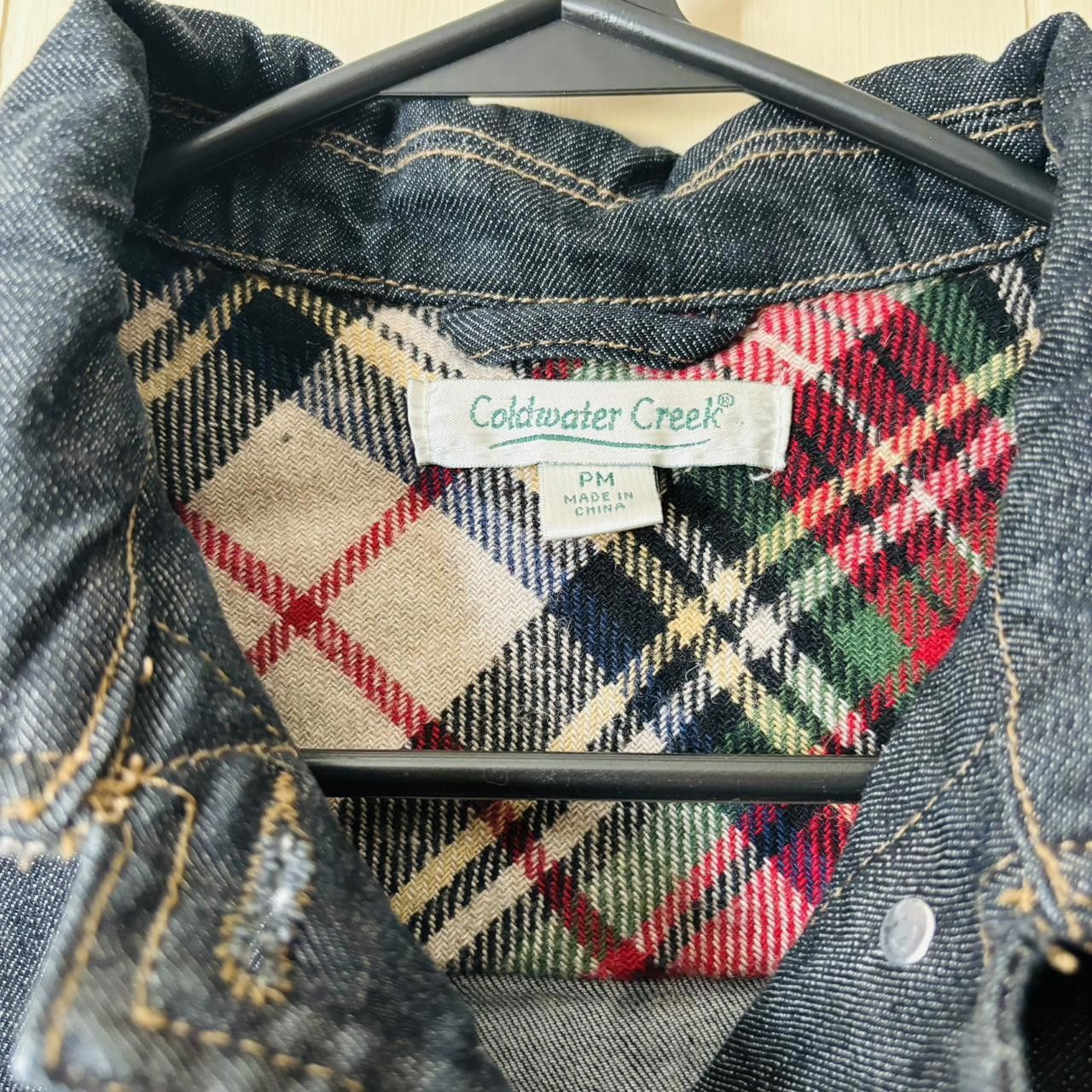 Coldwater Creek Vintage Y2k Coldwater Creek Women's denim Jacket Size M / US 6-8 / IT 42-44 - 4 Thumbnail