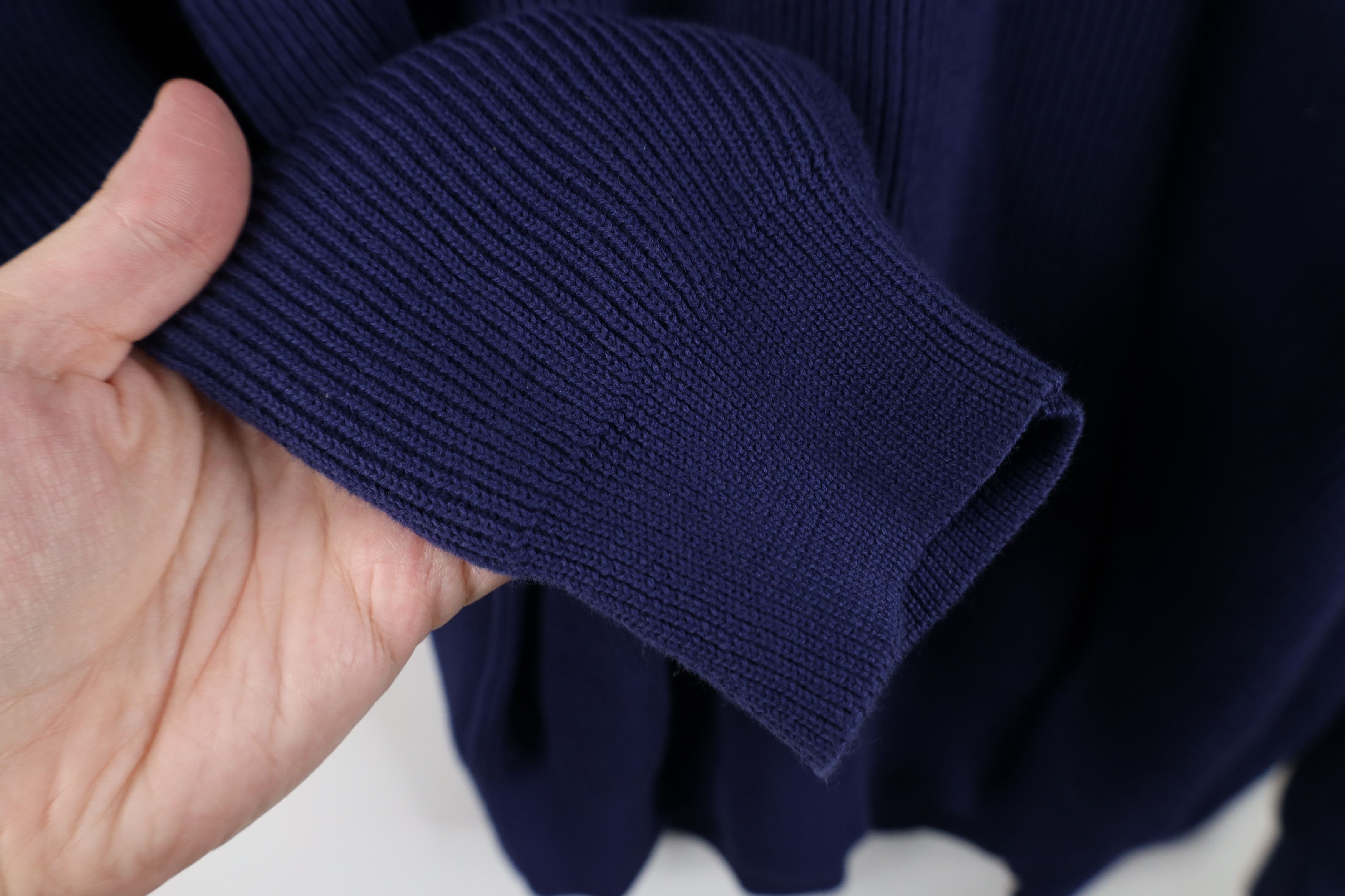 Vintage New Jos A Bank Chunky Ribbed Knit Half Zip Pullover Sweater Size US M / EU 48-50 / 2 - 8 Thumbnail
