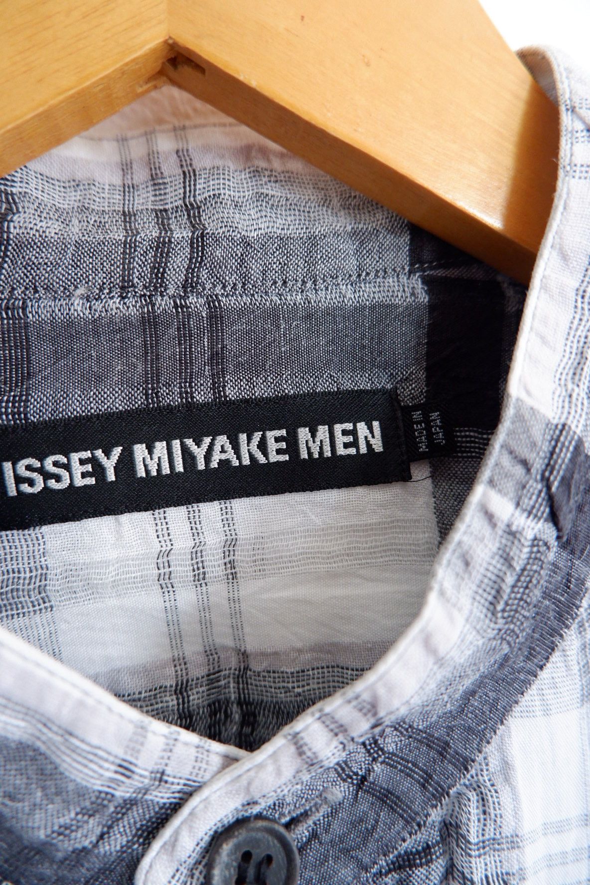 Issey Miyake Issey Miyake Men Linen Mandarin Collar Shirt Size US M / EU 48-50 / 2 - 7 Thumbnail