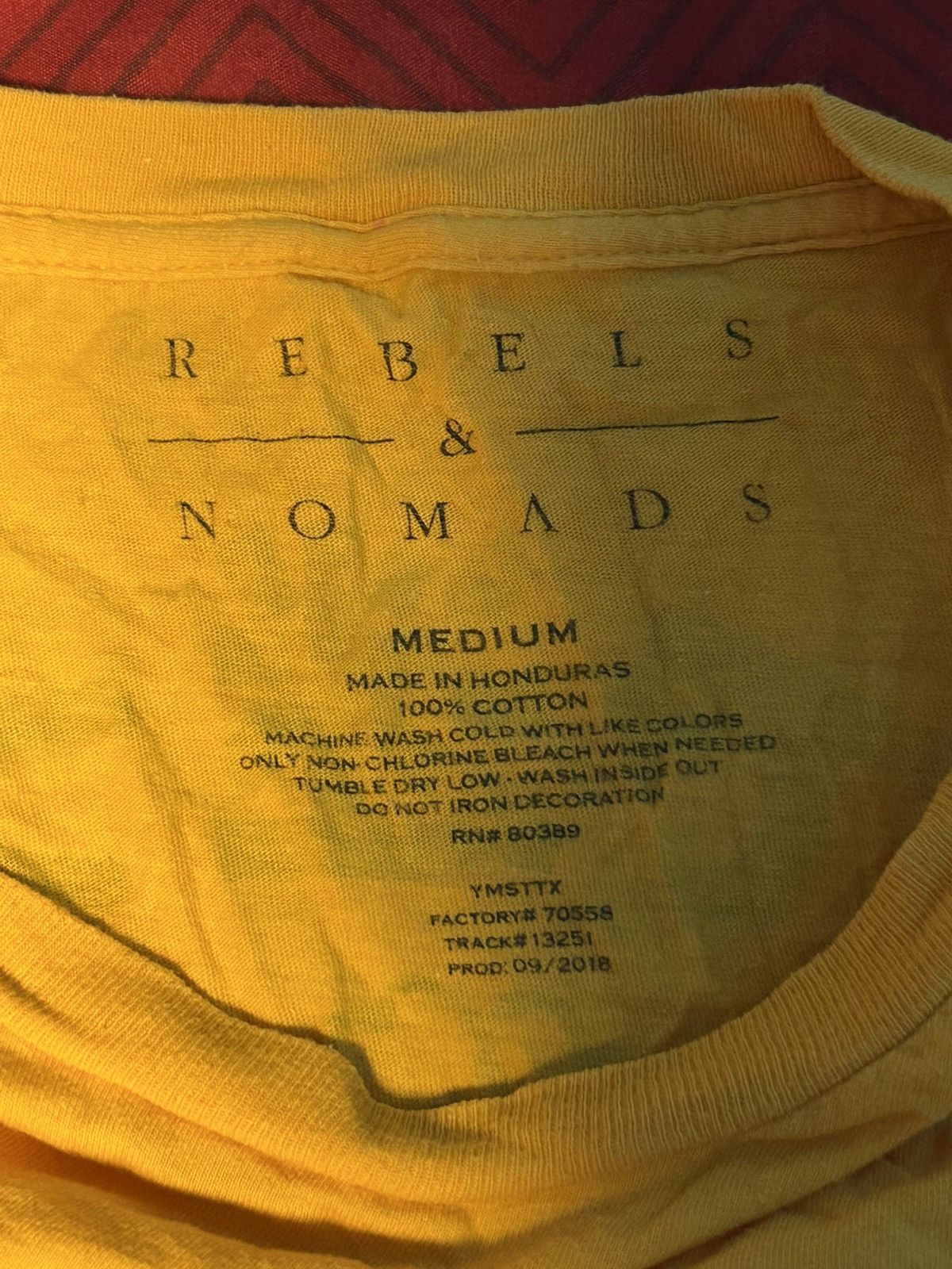 Target Basics Rebel & Nomads Yellow T-Shirt Size US M / EU 48-50 / 2 - 3 Thumbnail