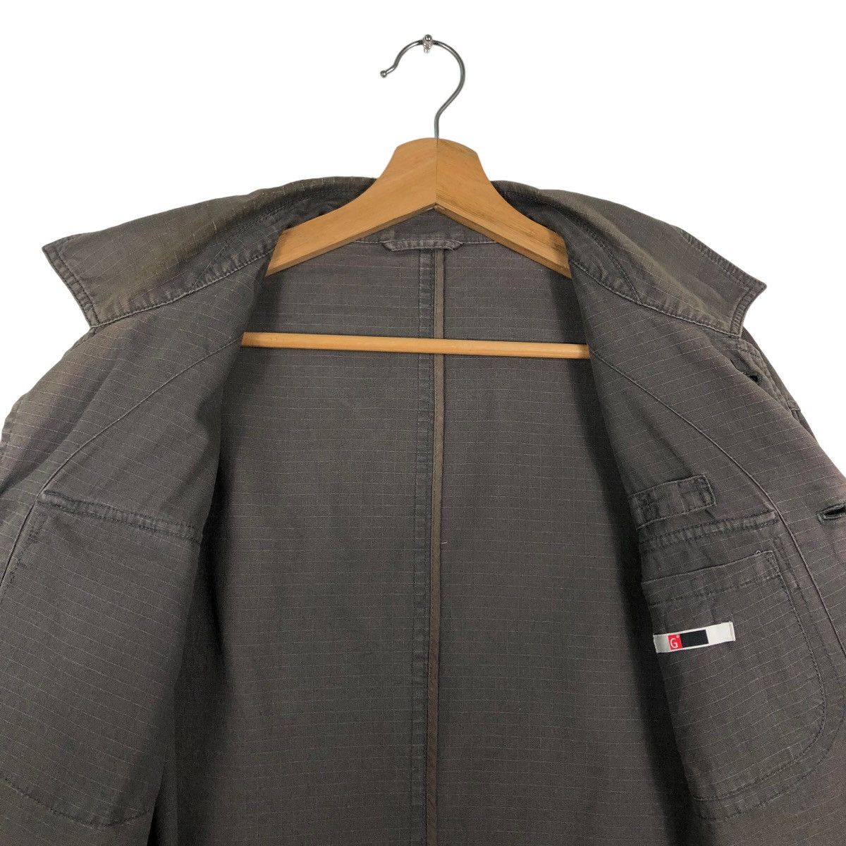 Japanese Brand 🔥Cargo Jacket Multi Pocket G Japan Good Enough Slant Pocket Size US M / EU 48-50 / 2 - 10 Thumbnail