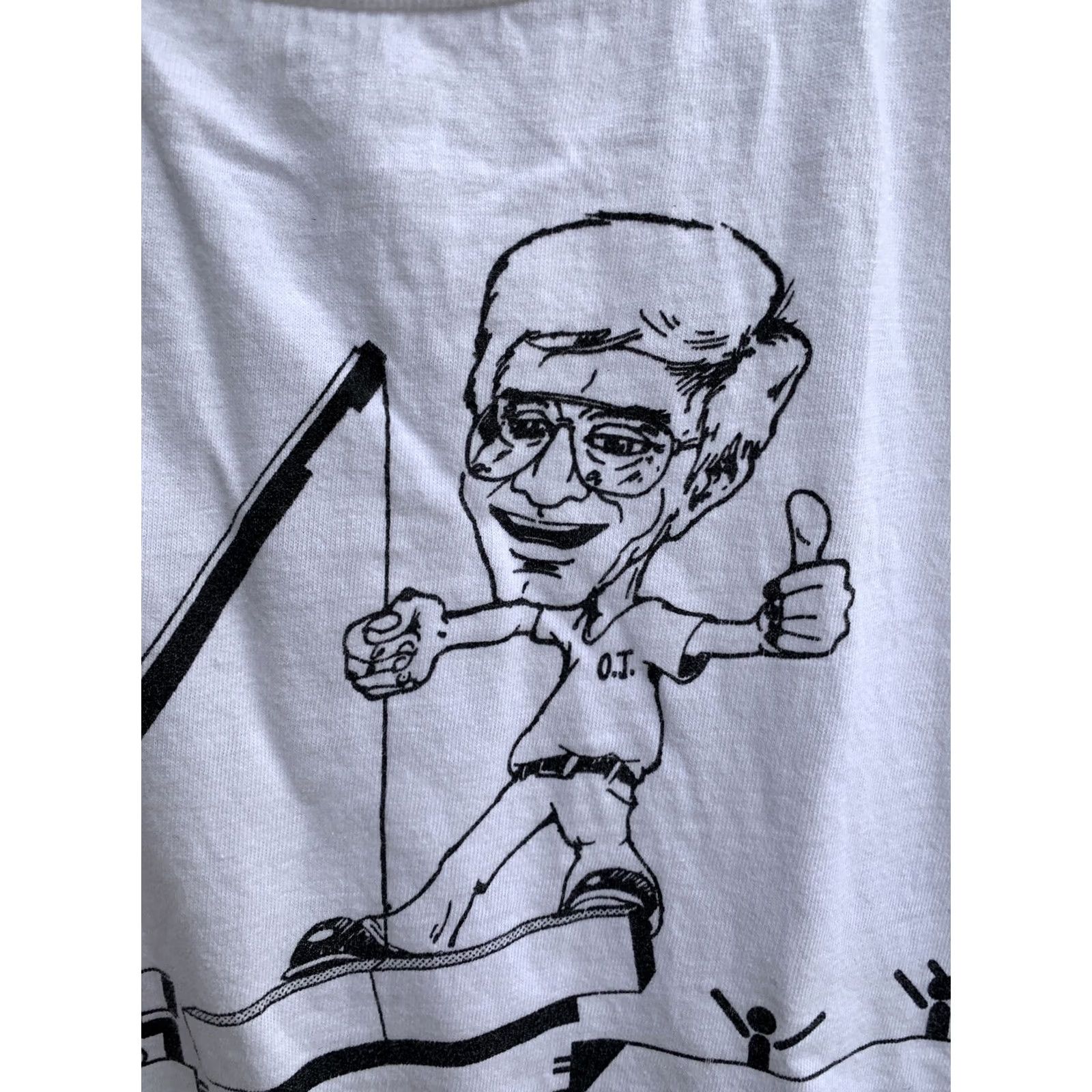 Vintage VINTAGE Oneita Shirt XL White 90s California Crosstown Freeway Celebration T Shirt Mens Size US XL / EU 56 / 4 - 4 Thumbnail