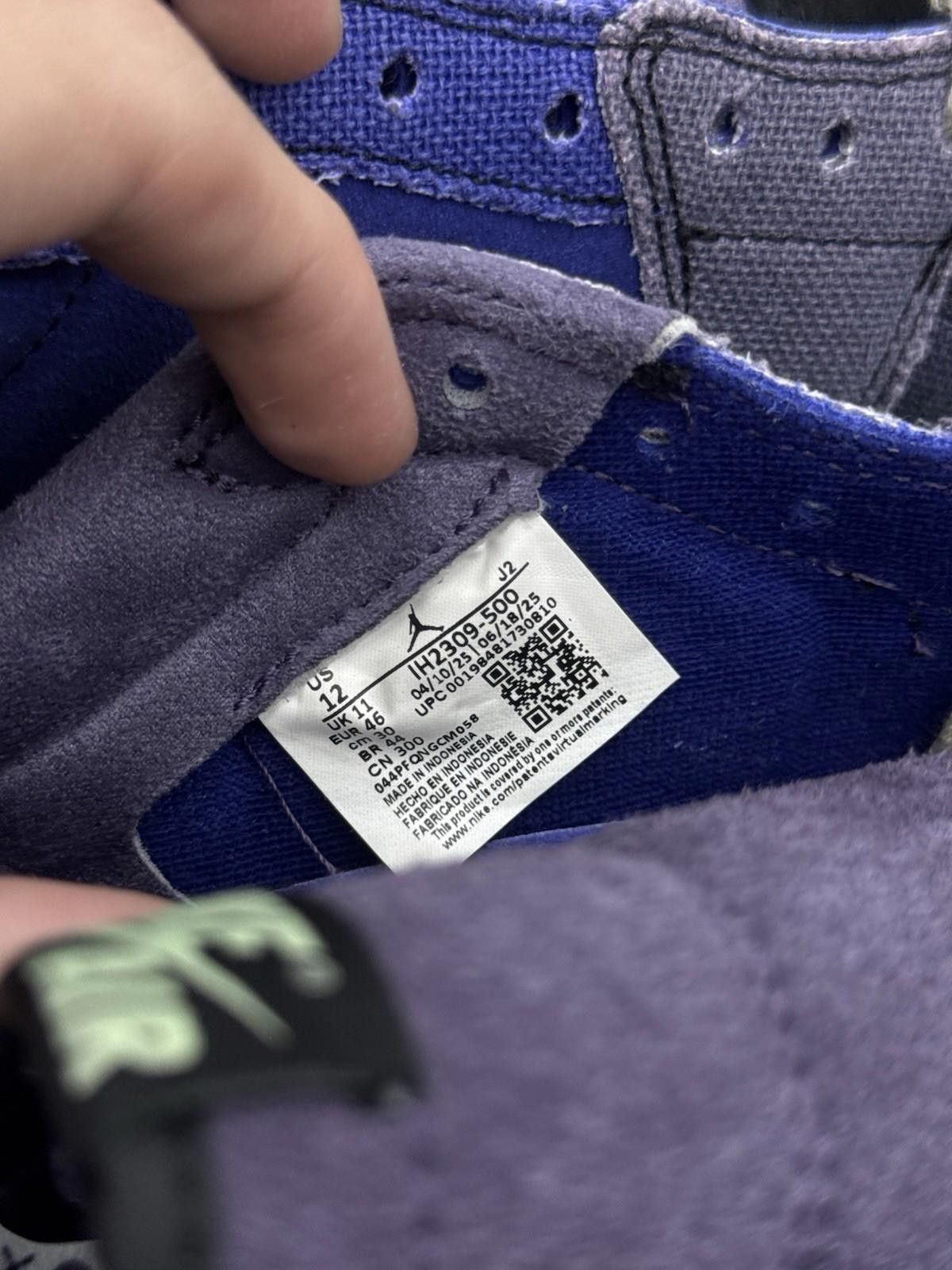 Jordan Brand Size 12 Air Jordan 1 Low OG Zion Williamson Voodoo Alternate Size US 12 / EU 45 - 9 Thumbnail
