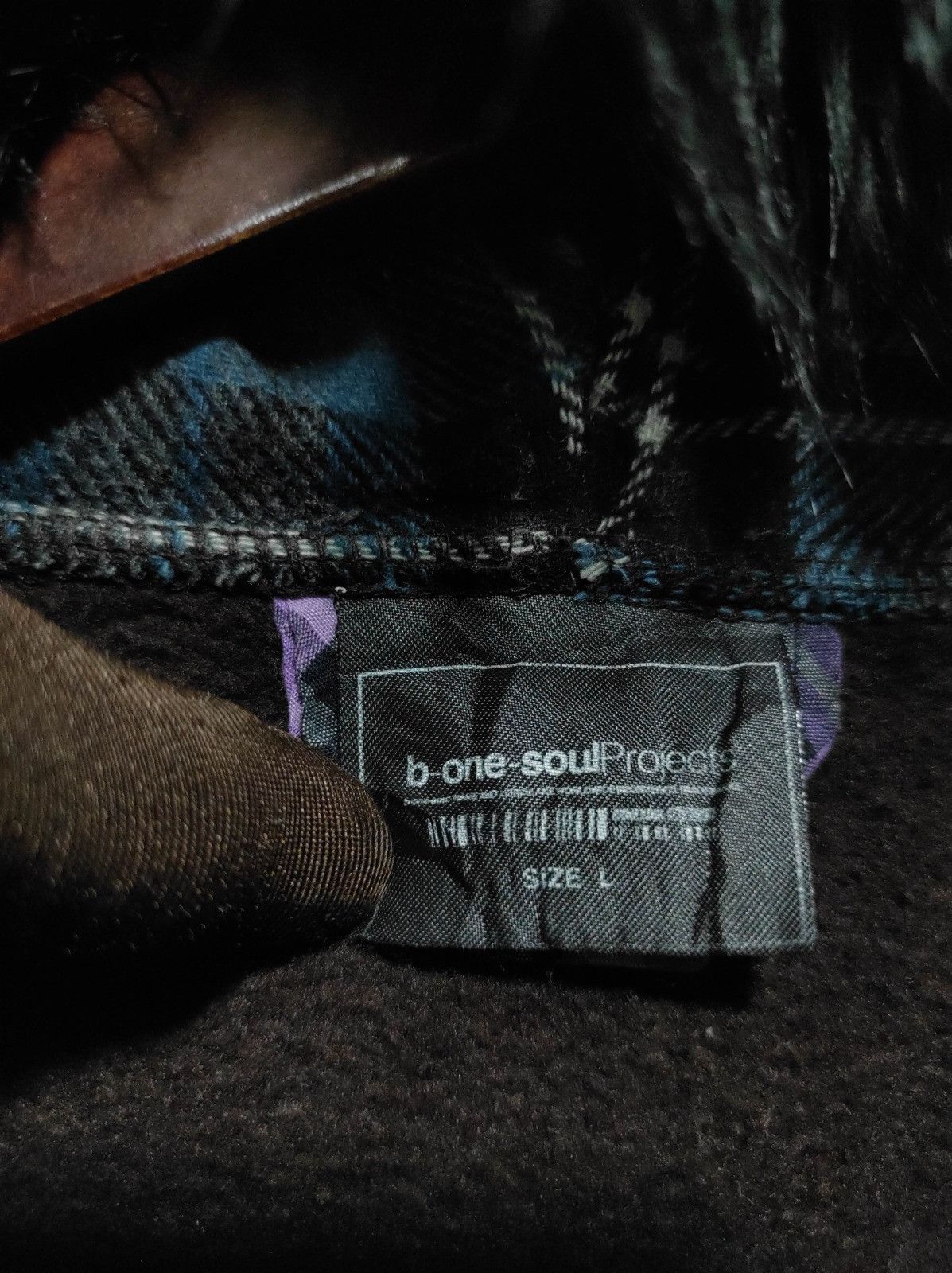 Japanese Brand B-One Soul zip Button Fur hoodie ifsix LGB style Size US M / EU 48-50 / 2 - 9 Thumbnail