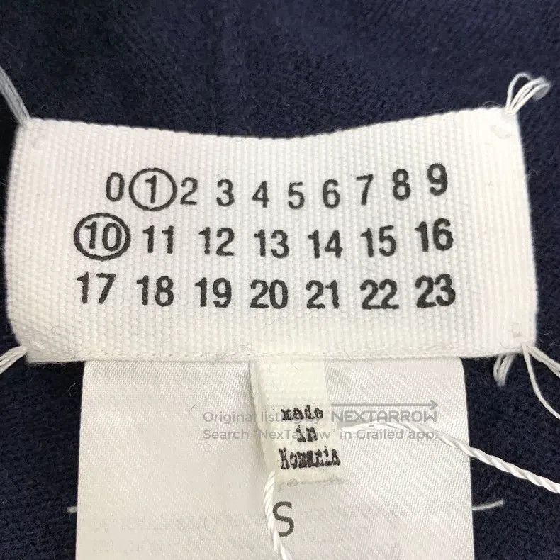 Maison Margiela Maison Margiela SizeS Dark blue sheep wool drawstring casua Size US 27 - 5 Thumbnail
