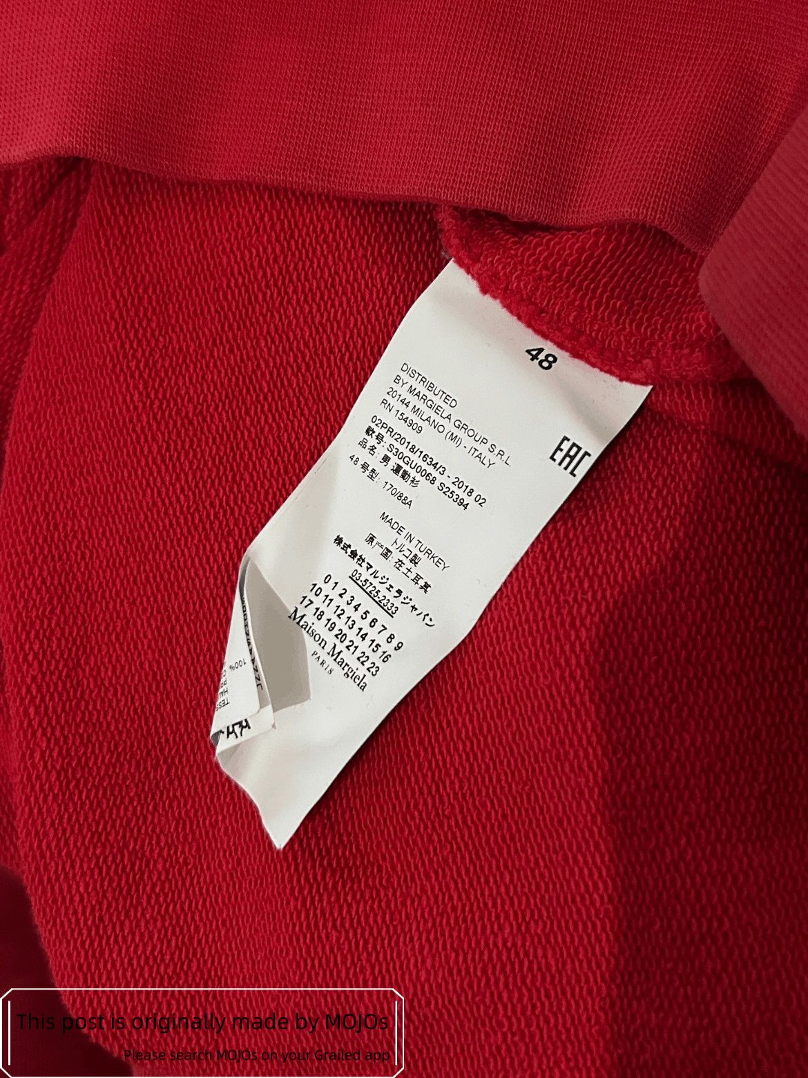 Maison Margiela Sz 48 Maison Margiela 18AW Patches Hoodie Size US M / EU 48-50 / 2 - 6 Thumbnail