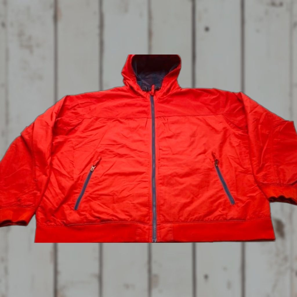 Vintage Duluth Trading Jacket Mens 2XL Red Lightweight Hooded Grab Jacket Lined EUC 7914 Size US XXL / EU 58 / 5 - 1 Thumbnail