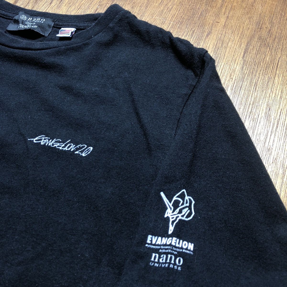 Anime × Japanese Brand Neon Genesis Evangelion X Nano Universe Tee Size US S / EU 44-46 / 1 - 4 Thumbnail