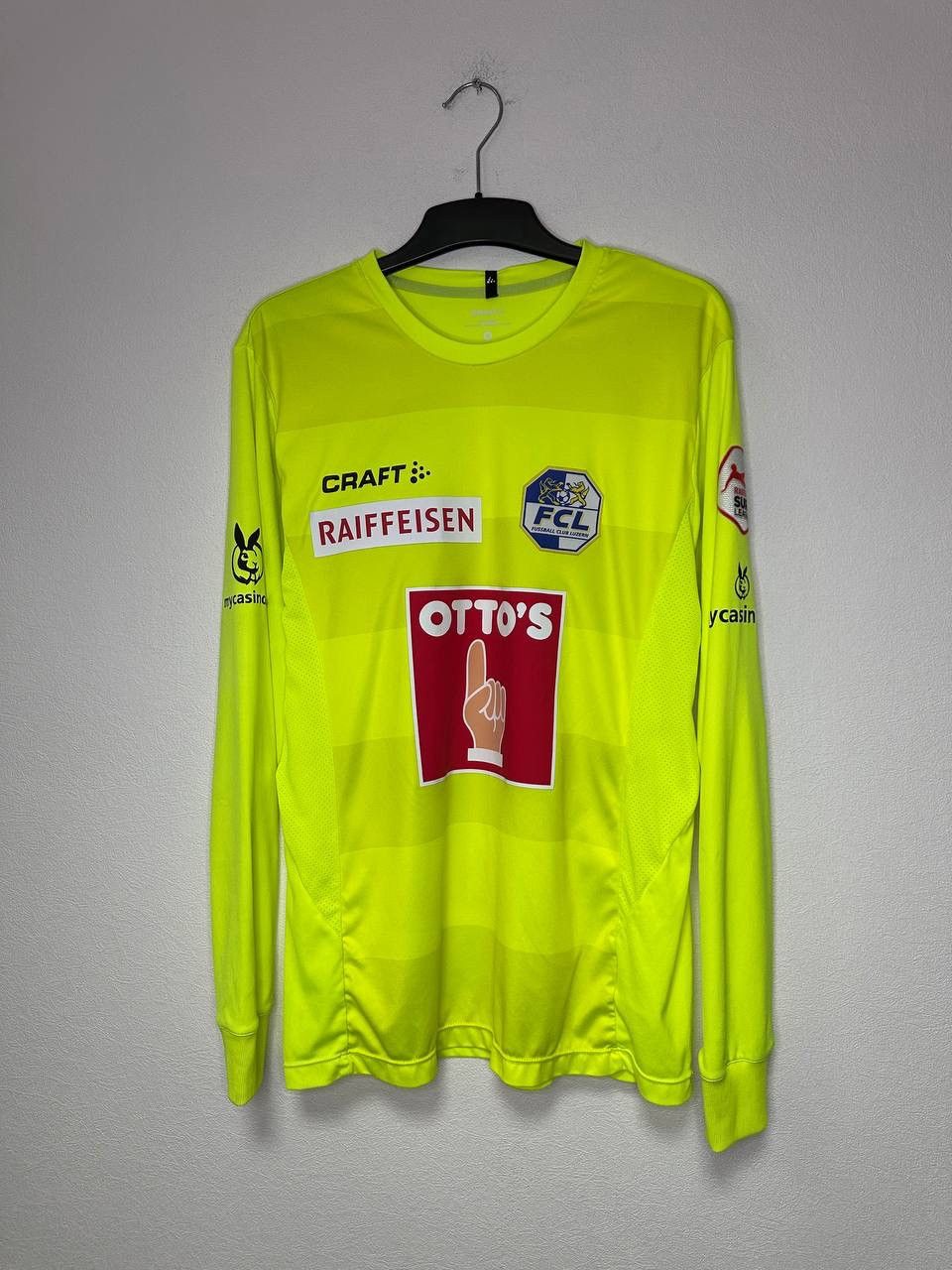 Other Craft FCL Luzern Match Worn Jersey Müller 32 Long Sleeve M Size US M / EU 48-50 / 2 - 3 Thumbnail