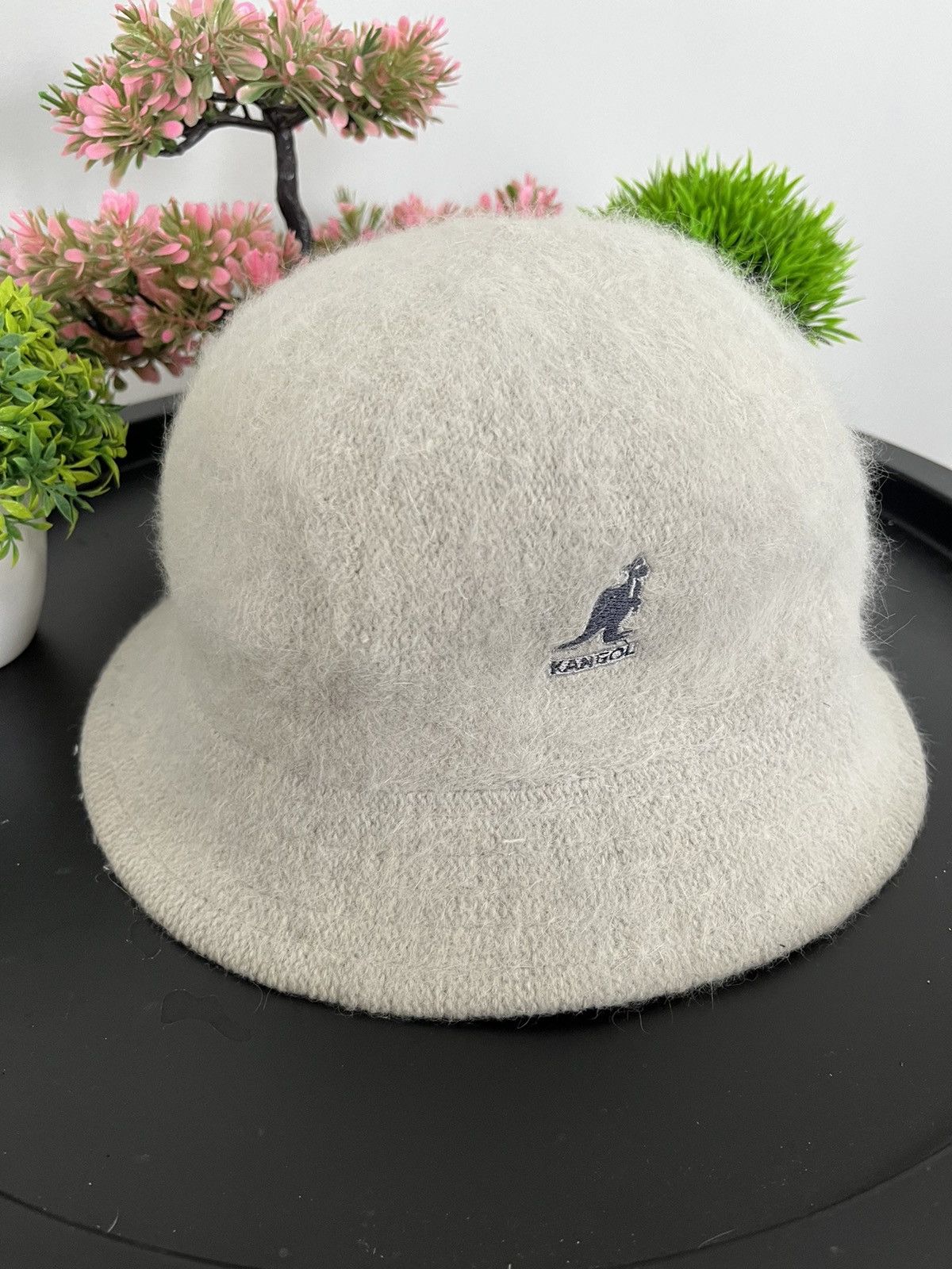 Kangol KANGOL Vintage Unisex Angora Rare Sherpa Panama Bucket Hat Size ONE SIZE - 2 Thumbnail