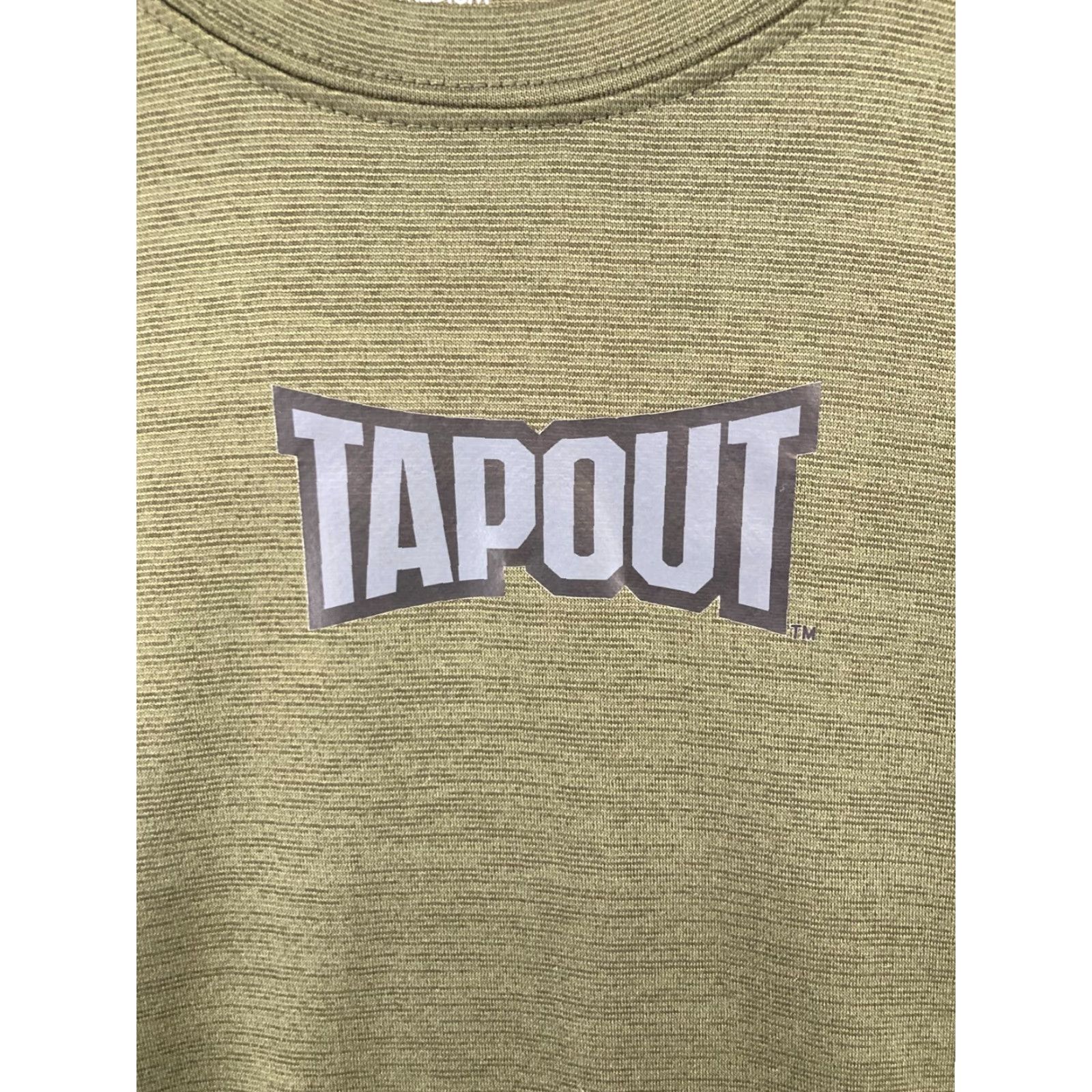 Tapout Tapout Mens Shirt M Green Stretch Athletic CrossFit Gym & Training Logo Sport Shirt Mens Size US M / EU 48-50 / 2 - 4 Thumbnail