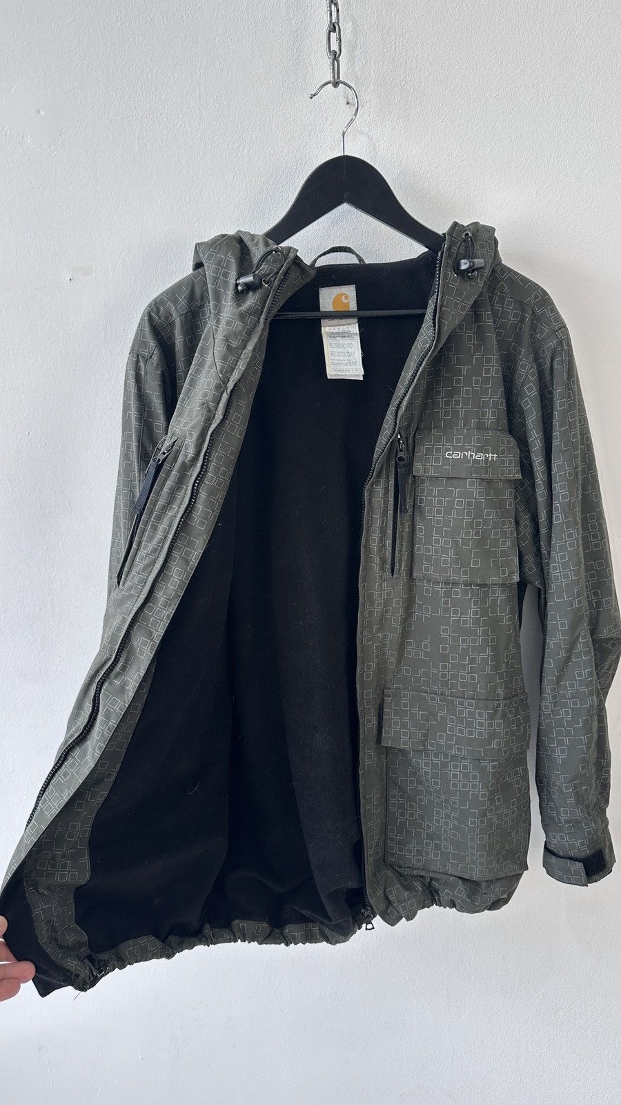 Carhartt Carhartt WIP Geometric Logic Field Jacket M Gorpcore Archive Size US M / EU 48-50 / 2 - 13 Thumbnail