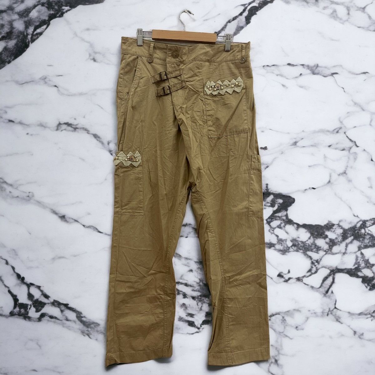 Issey Miyake × Ne-Net Ne-net by Issey Miyake Multipocket Pant Size US 33 - 2 Thumbnail