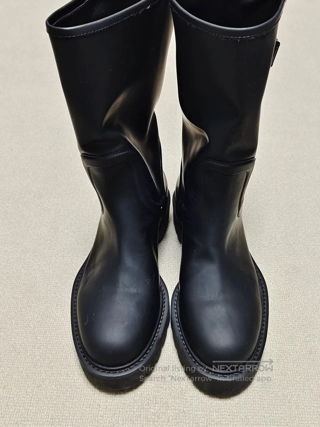 Louis Vuitton Louis Vuitton Black Suede Ankle Boots. Size US 7 / IT 37 - 3 Thumbnail