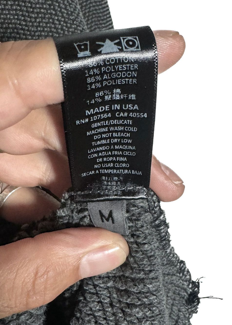 Alchemist Alchemist Hold Fast 2018 Grey Tweed Poncho Rose Size US M / EU 48-50 / 2 - 5 Thumbnail