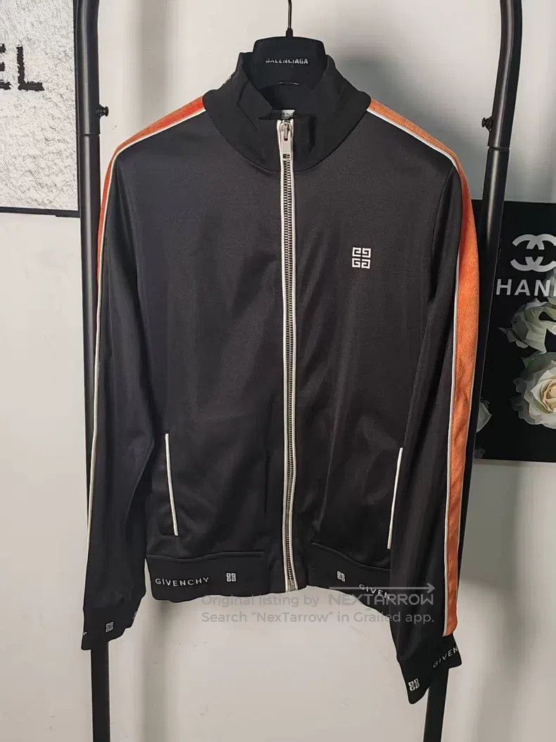 Givenchy Givenchy Size40 Embroidered Logo Zip-up Jacket Size US M / EU 48-50 / 2 - 1 Thumbnail