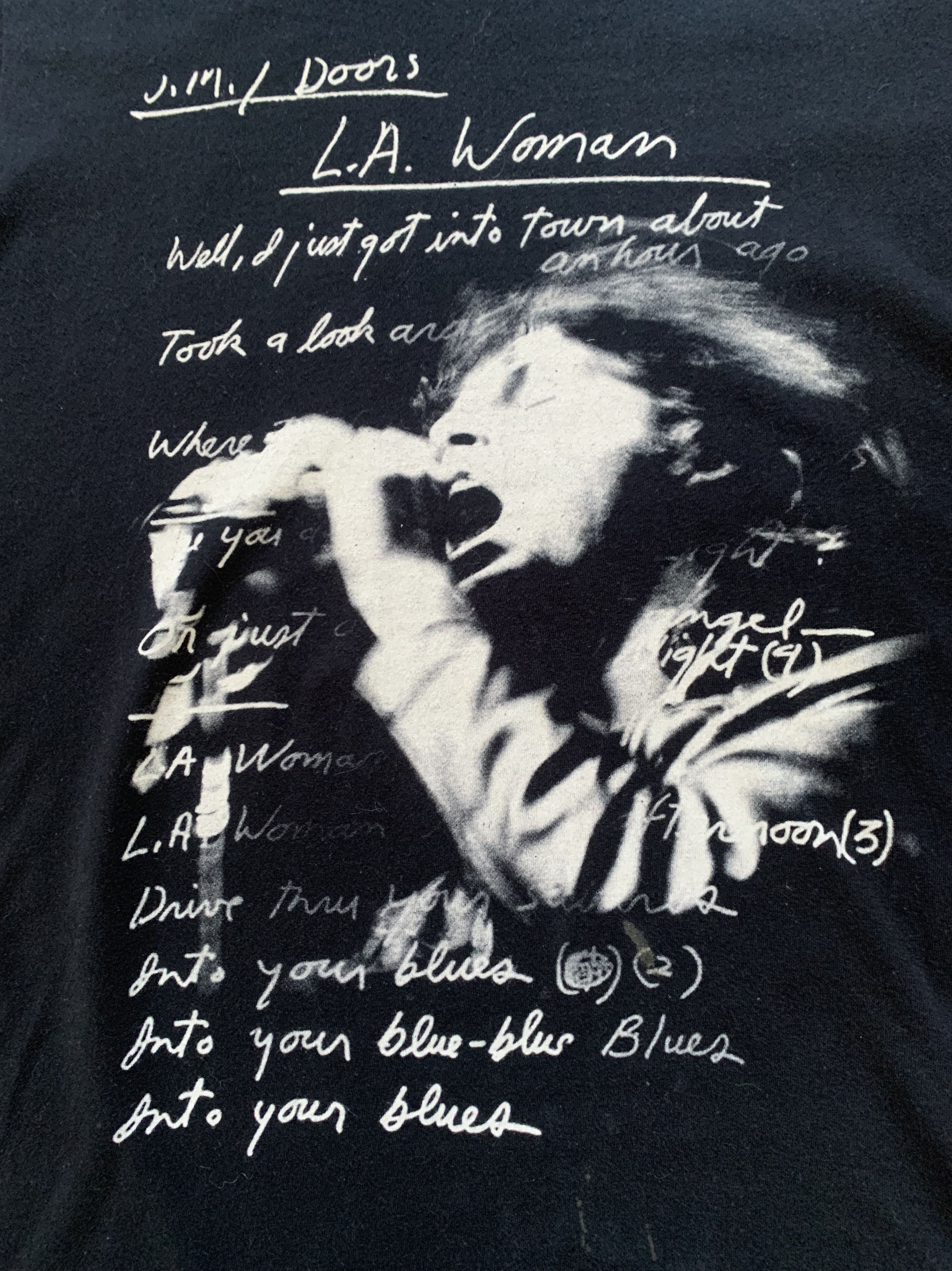 Band Tees × Bravado Bravado The Doors LA Woman Jim Morrison T Shirt Size US M / EU 48-50 / 2 - 5 Thumbnail