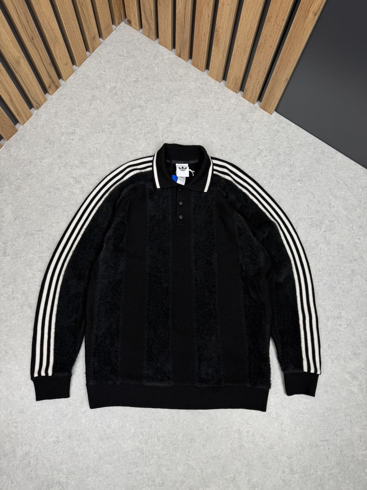 Adidas Adidas Premium Knitted Jersey Blokecore Style Size M Size US M / EU 48-50 / 2 - 11 Thumbnail