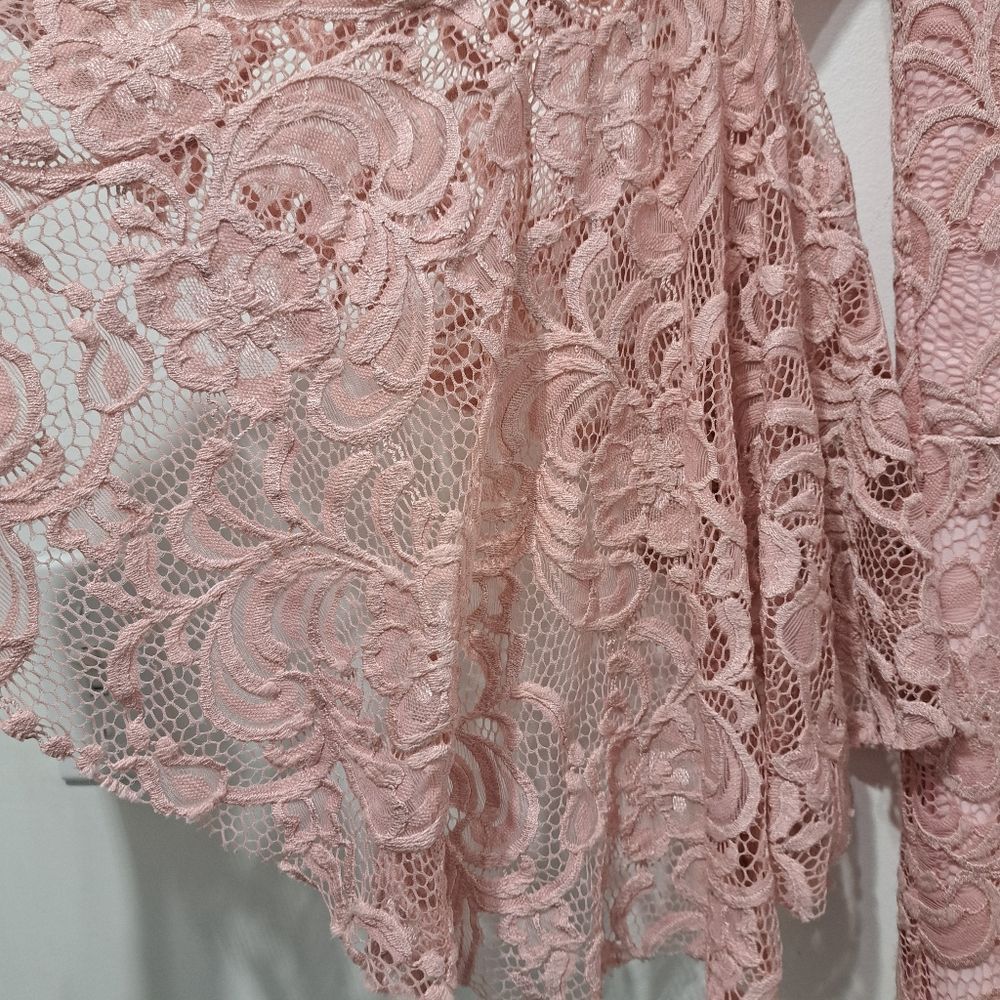 MILLY Milly Selena Off The Shoulder Floral Lace Romantic Dress Bel Size M / US 6-8 / IT 42-44 - 16 Thumbnail