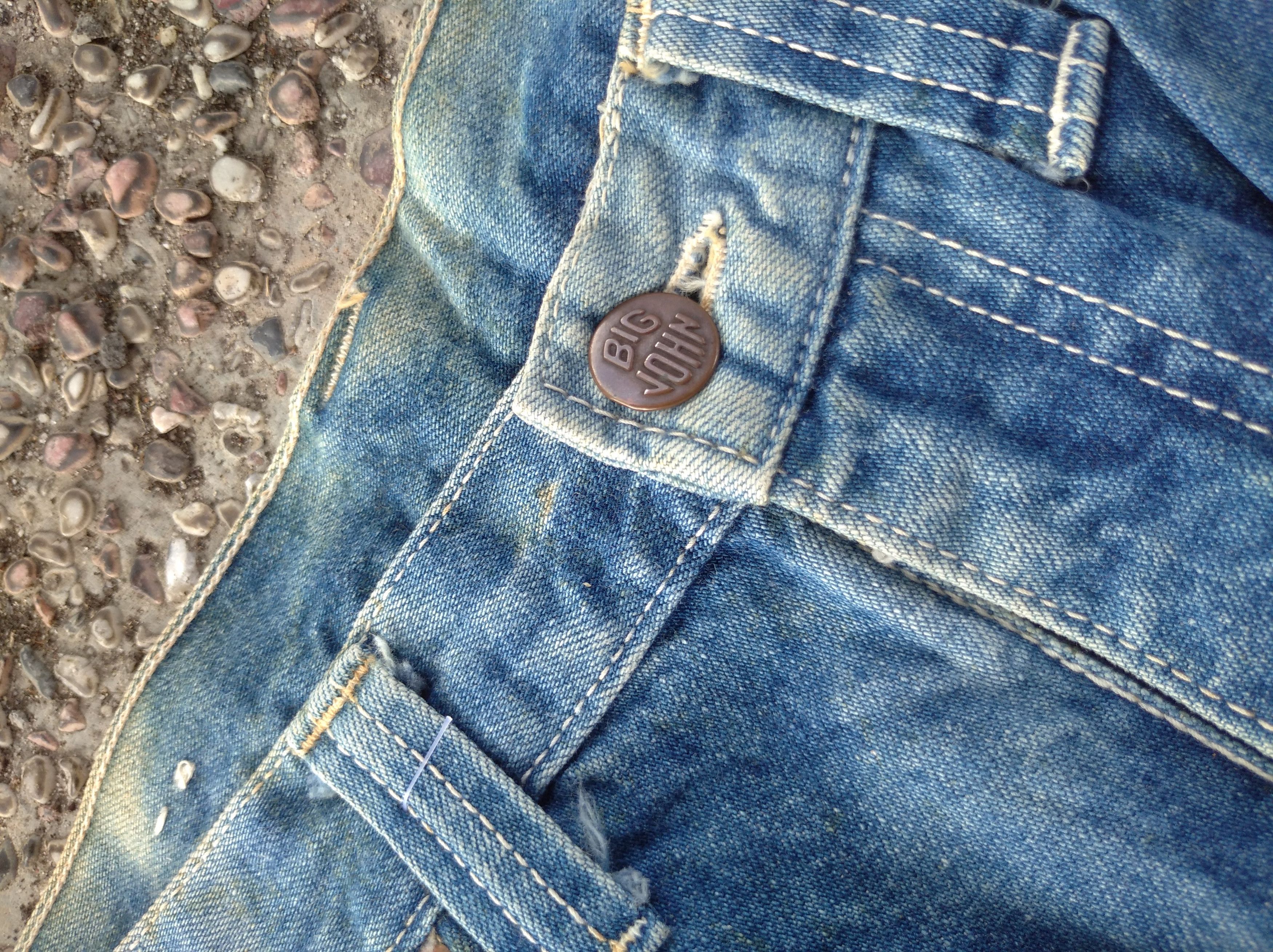 Big John × If Six Was Nine × Japanese Brand Vintage big John carpenter stormwash jeans rare Size US 30 / EU 46 - 4 Thumbnail