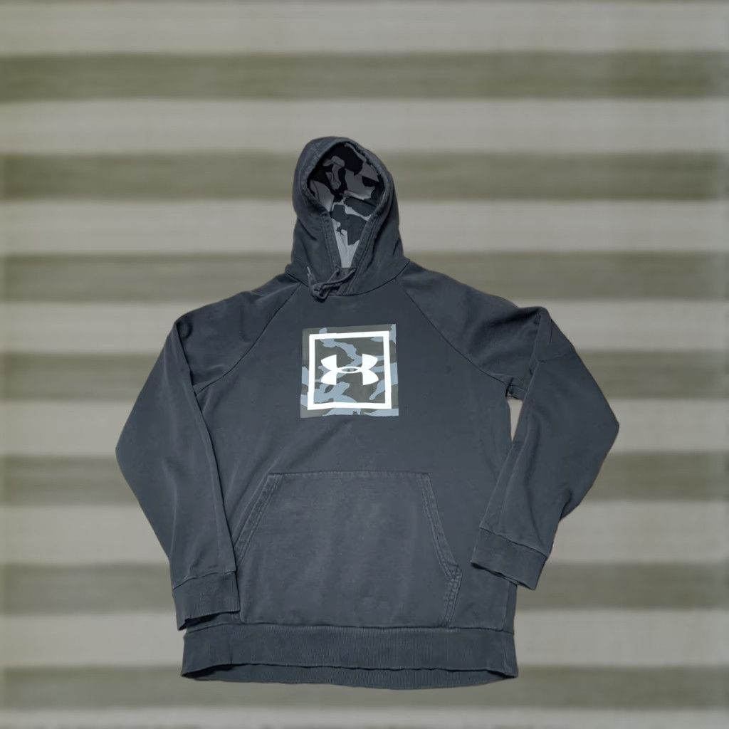 Under Armour Under Armour Hoodie Sweatshirt Pullover Black Mens Hooded Size Medium Size US M / EU 48-50 / 2 - 1 Thumbnail